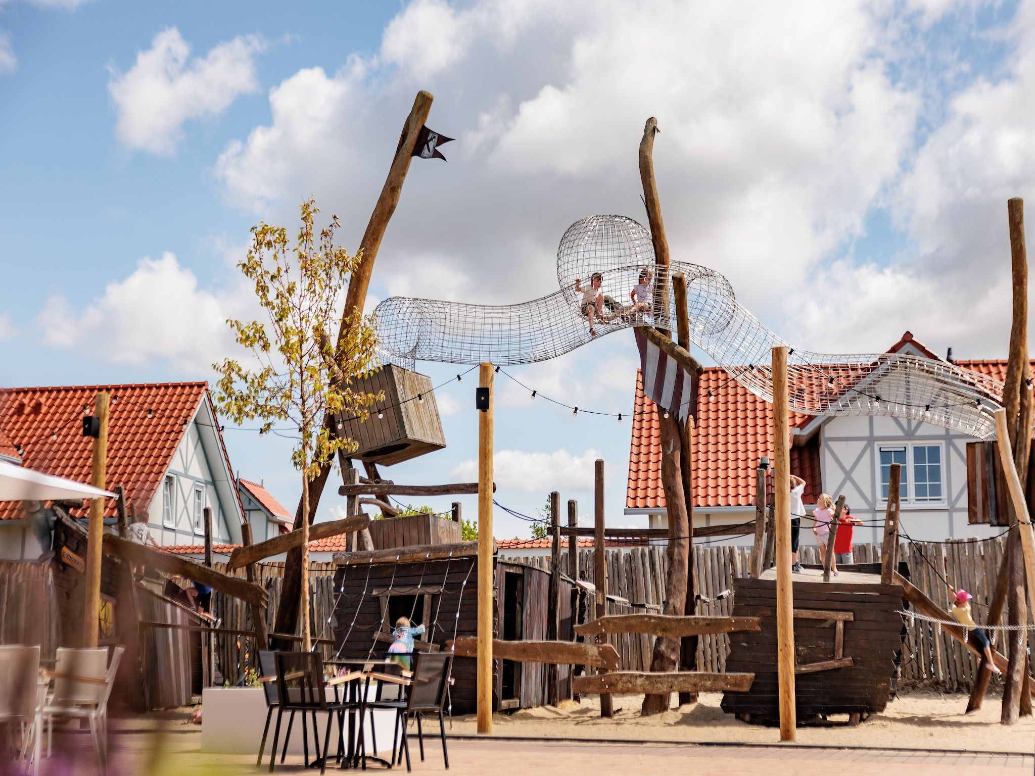 Parkfaciliteiten bij Noordzee Residence Cadzand-Bad 23 in Cadzand-Bad