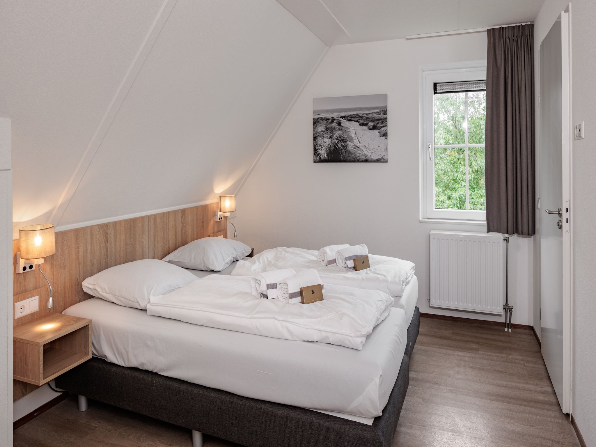 Een slaapkamer van Noordzee Résidence Cadzand-Bad 28 in Cadzand-Bad