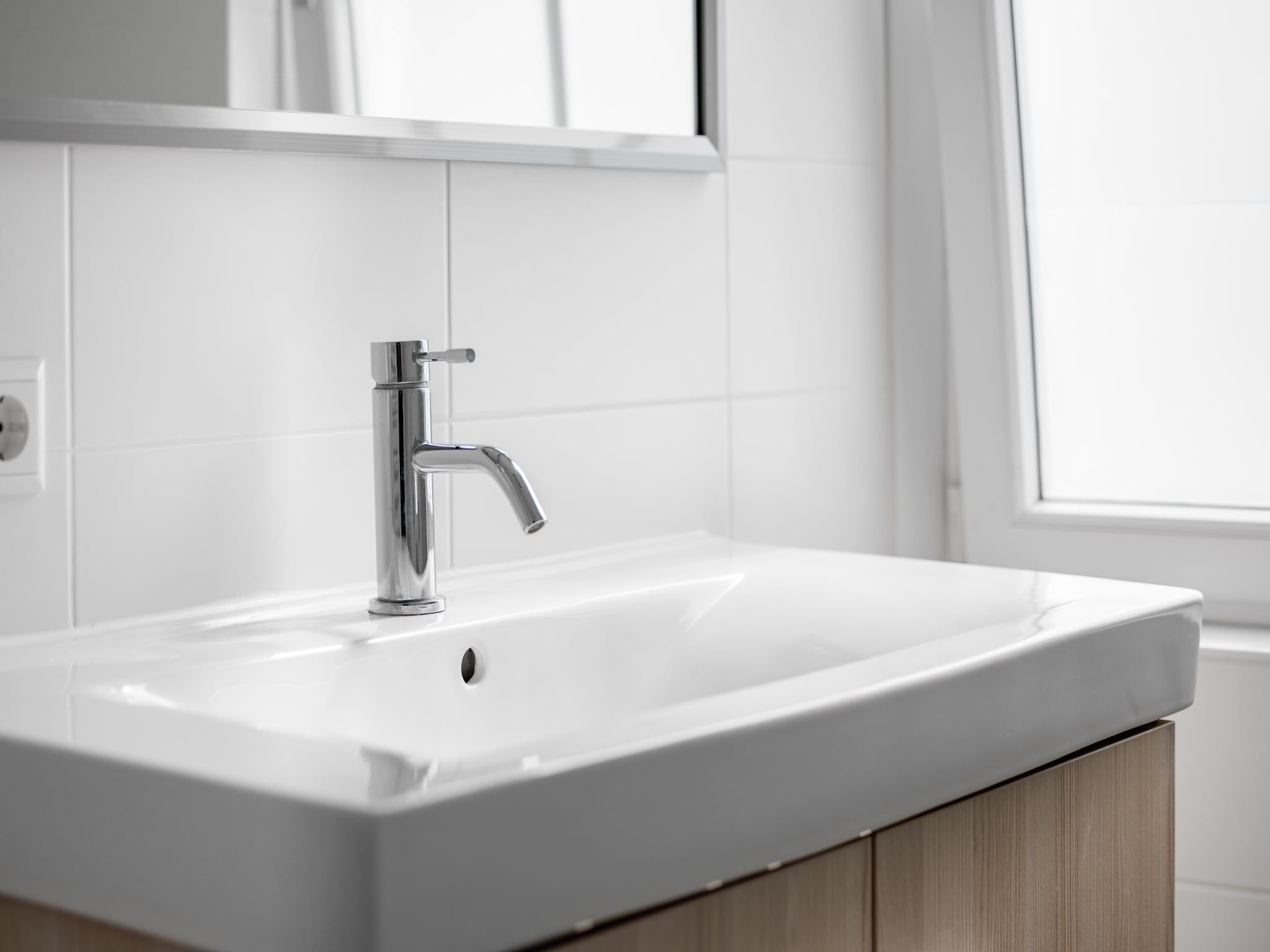 De badkamer van Noordzee Résidence Cadzand-Bad 28 in Cadzand-Bad