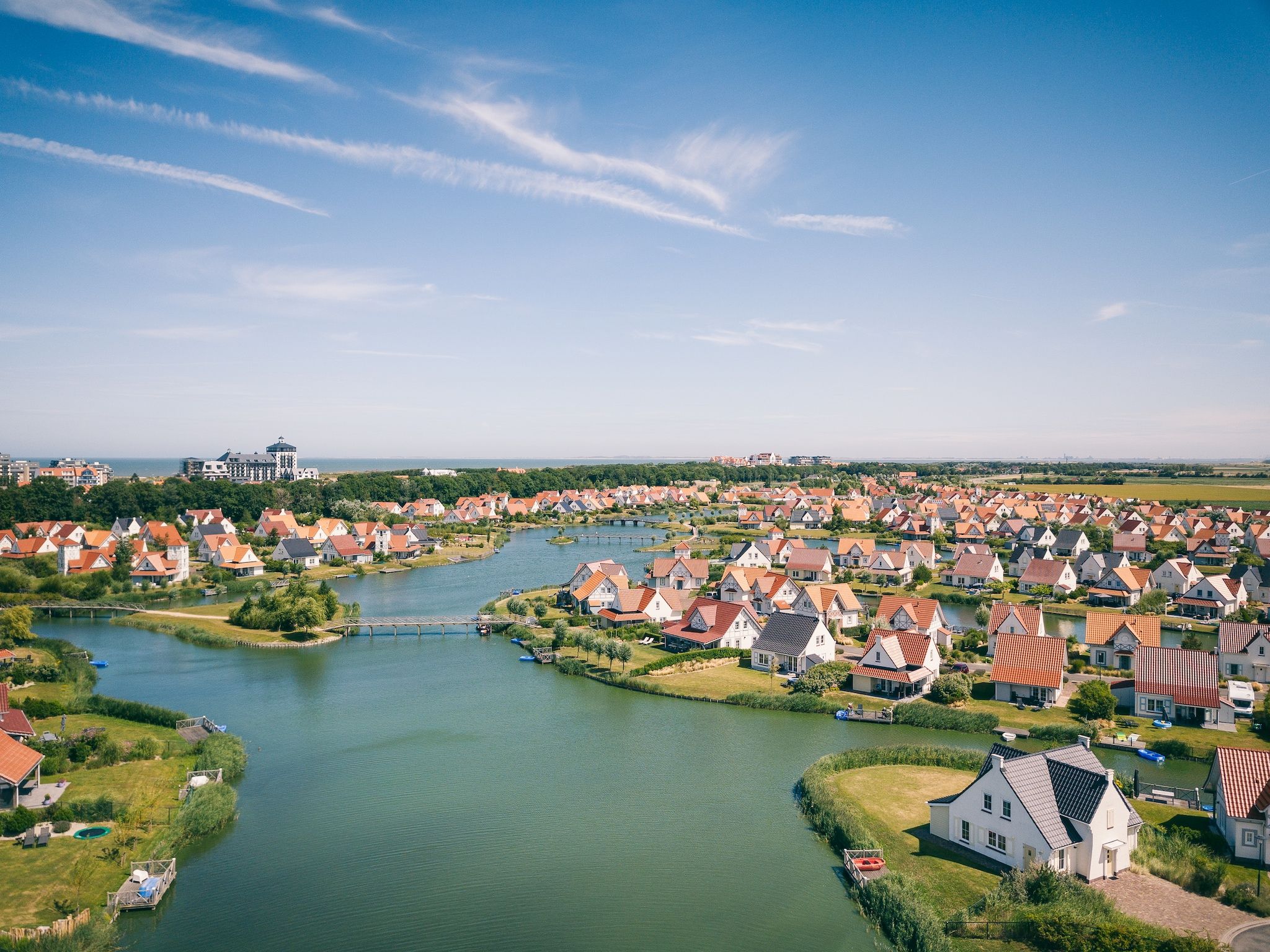 De buitenkant van Noordzee Résidence Cadzand-Bad 28 in Cadzand-Bad