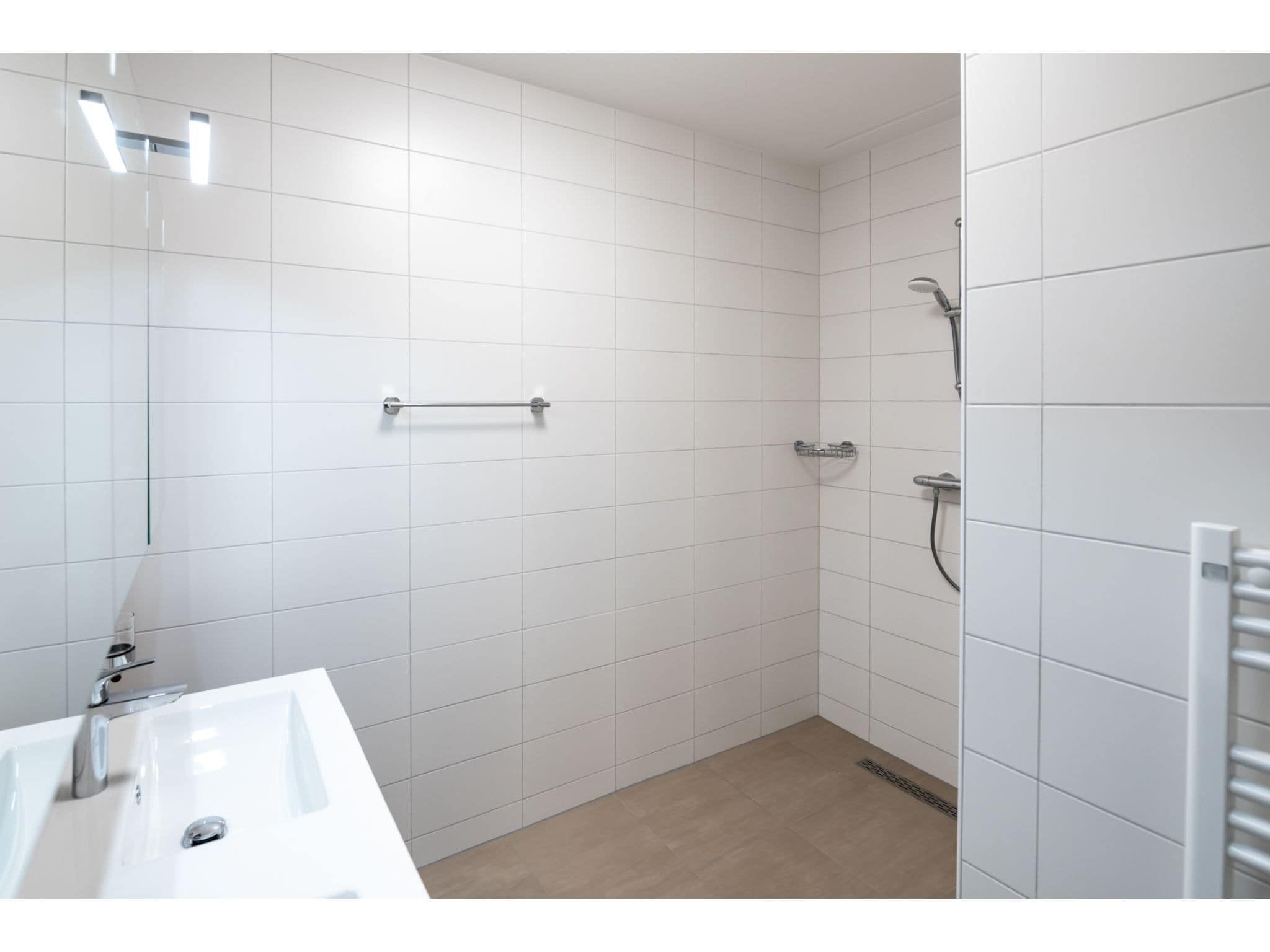 De badkamer van Harbour Loft 3C Residence Marina in Kamperland