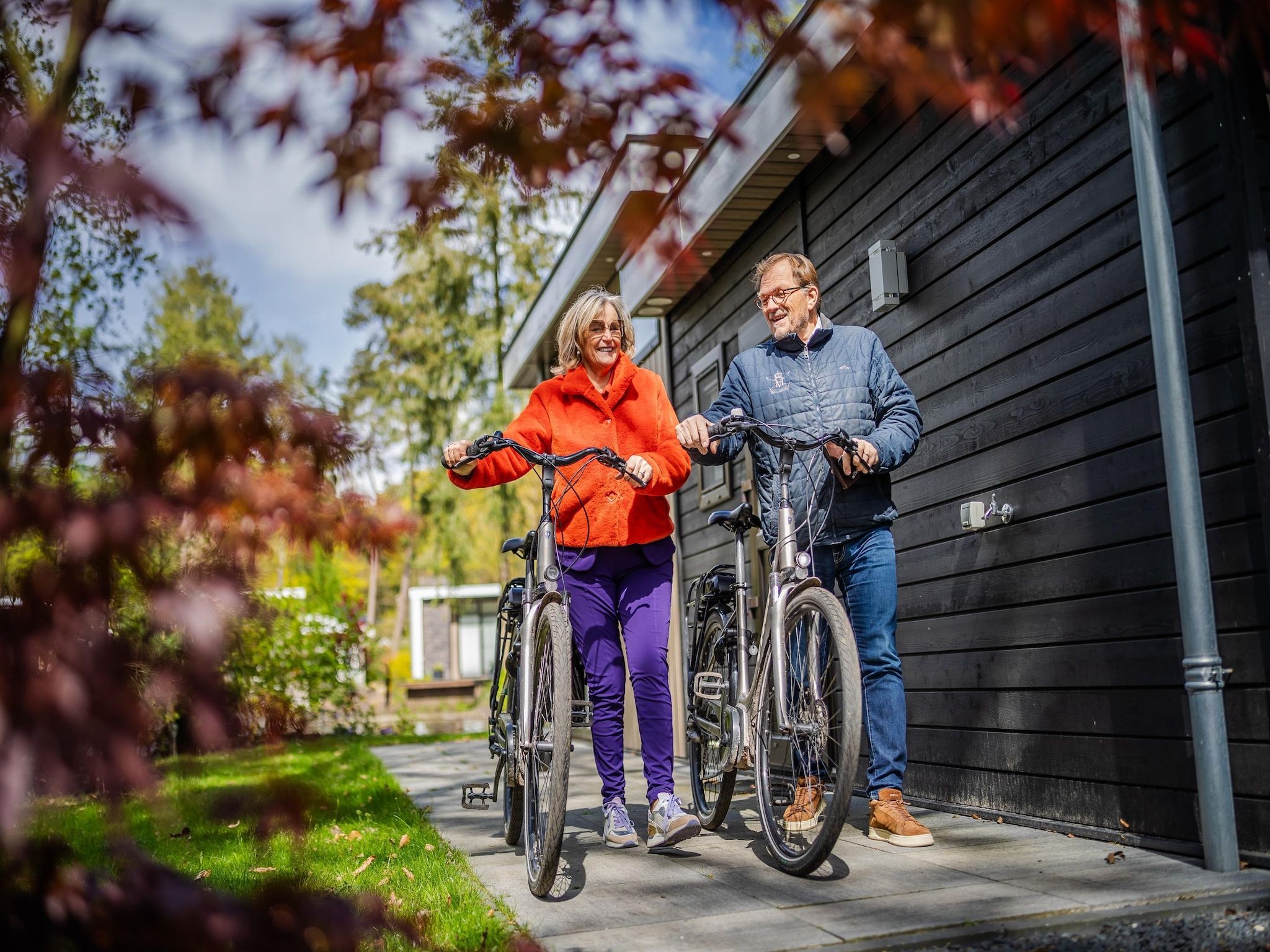 Parkfaciliteiten bij Vakantiepark De Rimboe & De Woeste Hoogte 39 in Hoenderloo