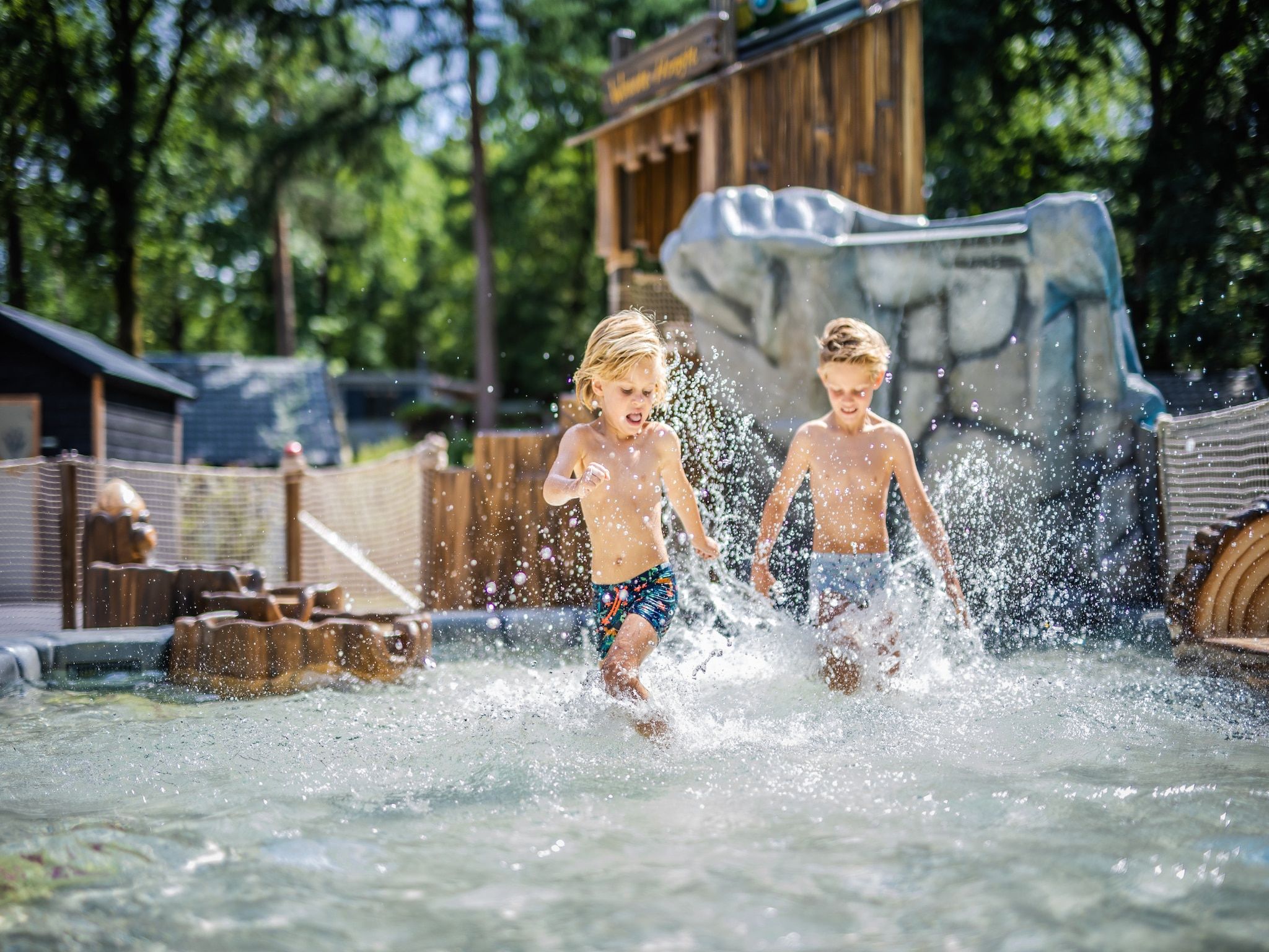 Parkfaciliteiten bij Vakantiepark De Rimboe & De Woeste Hoogte 39 in Hoenderloo