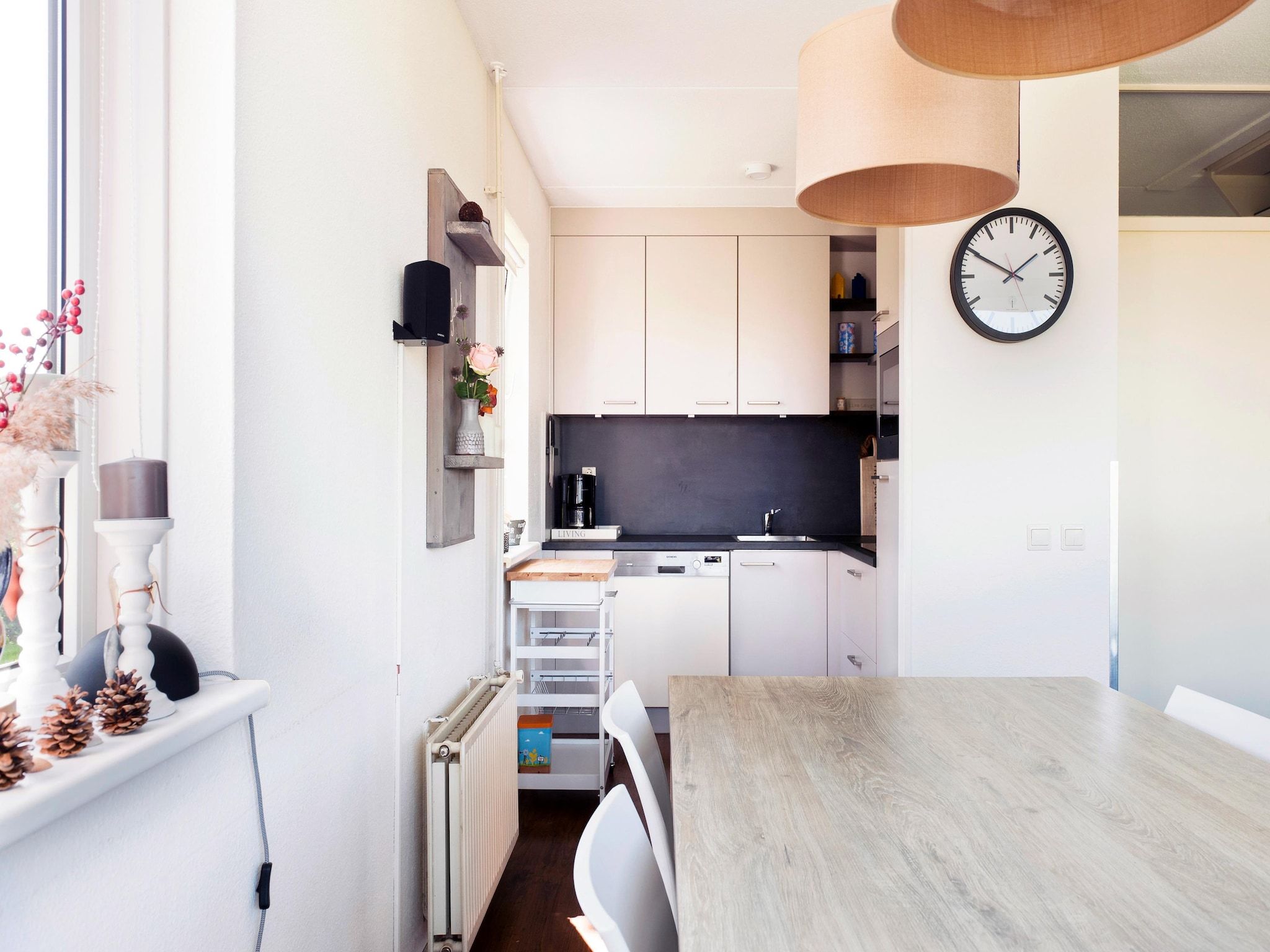 De keuken van 6 pers Renneborghuis Wellness Comfort met sauna in Groningen