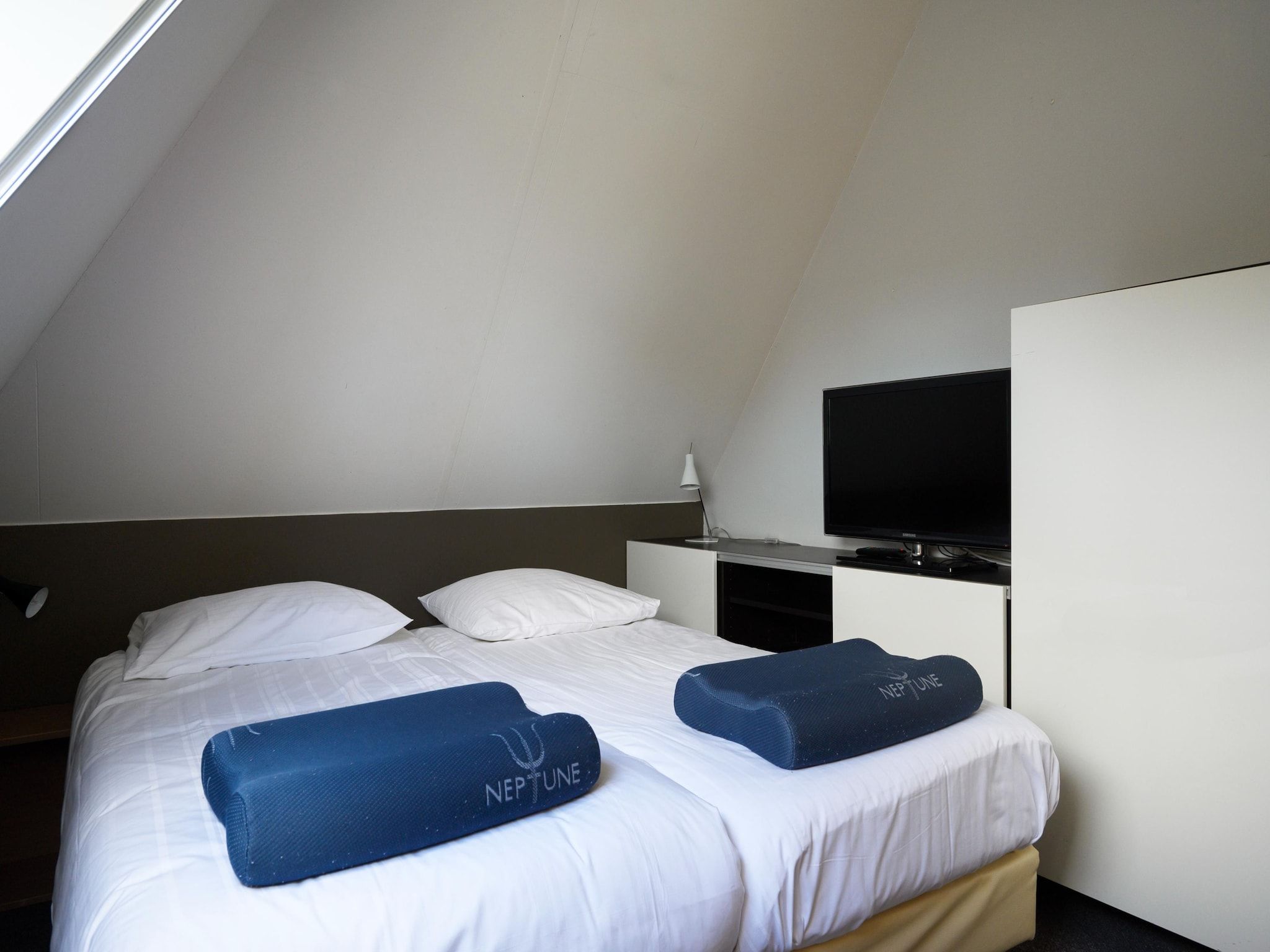 Een slaapkamer van Blêd Wellness de luxe VIP in Friesland