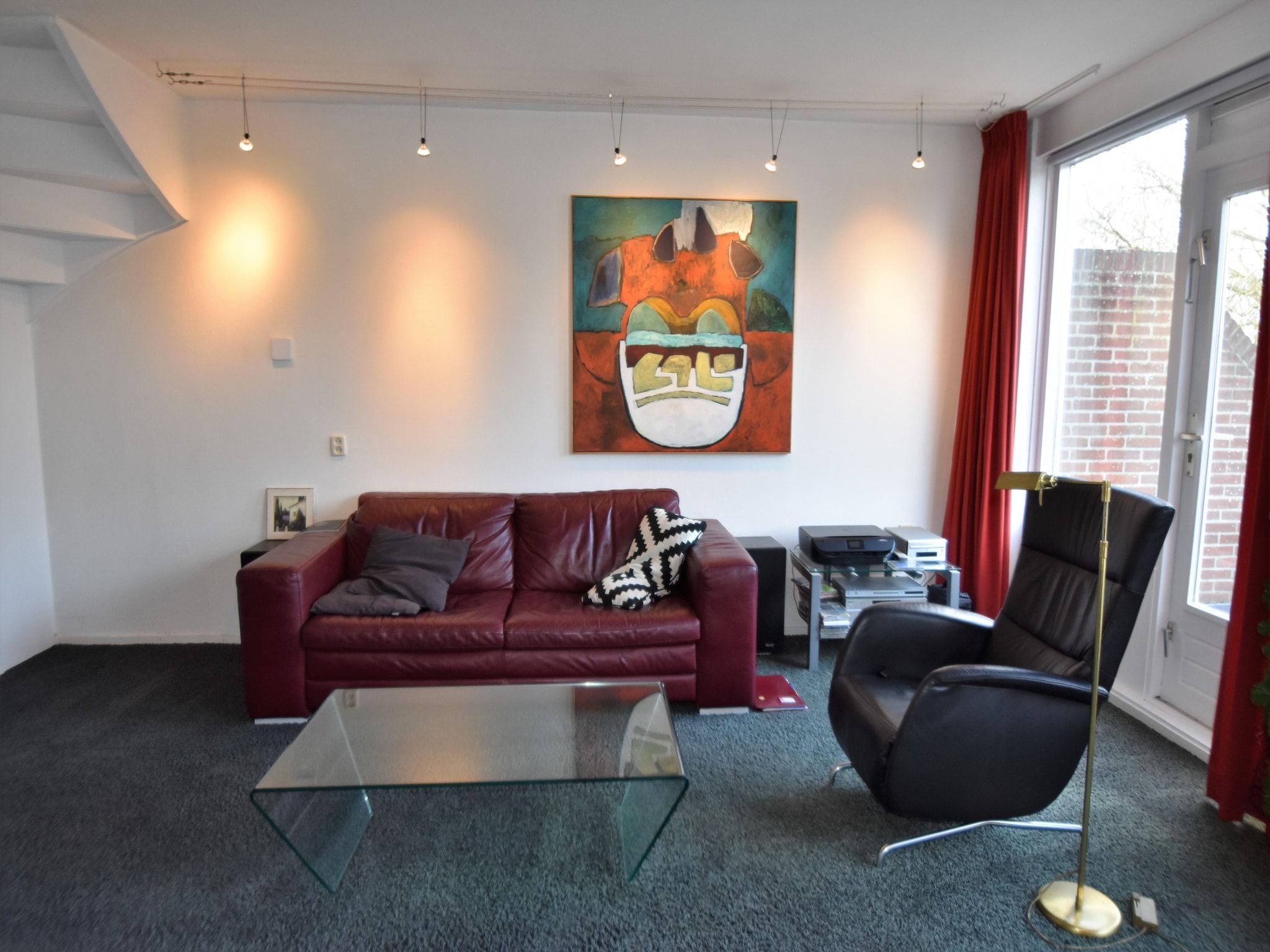 De woonkamer van Zon Amour in Alkmaar