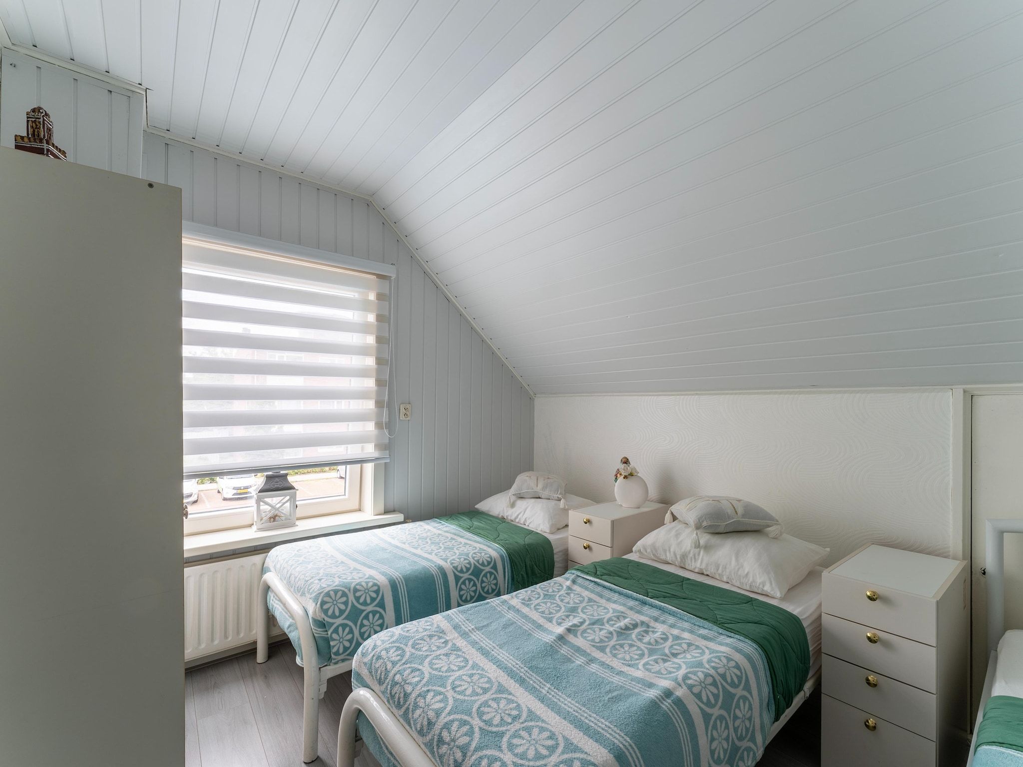 Een slaapkamer van Vakantiewoning Aarab in Vlissingen