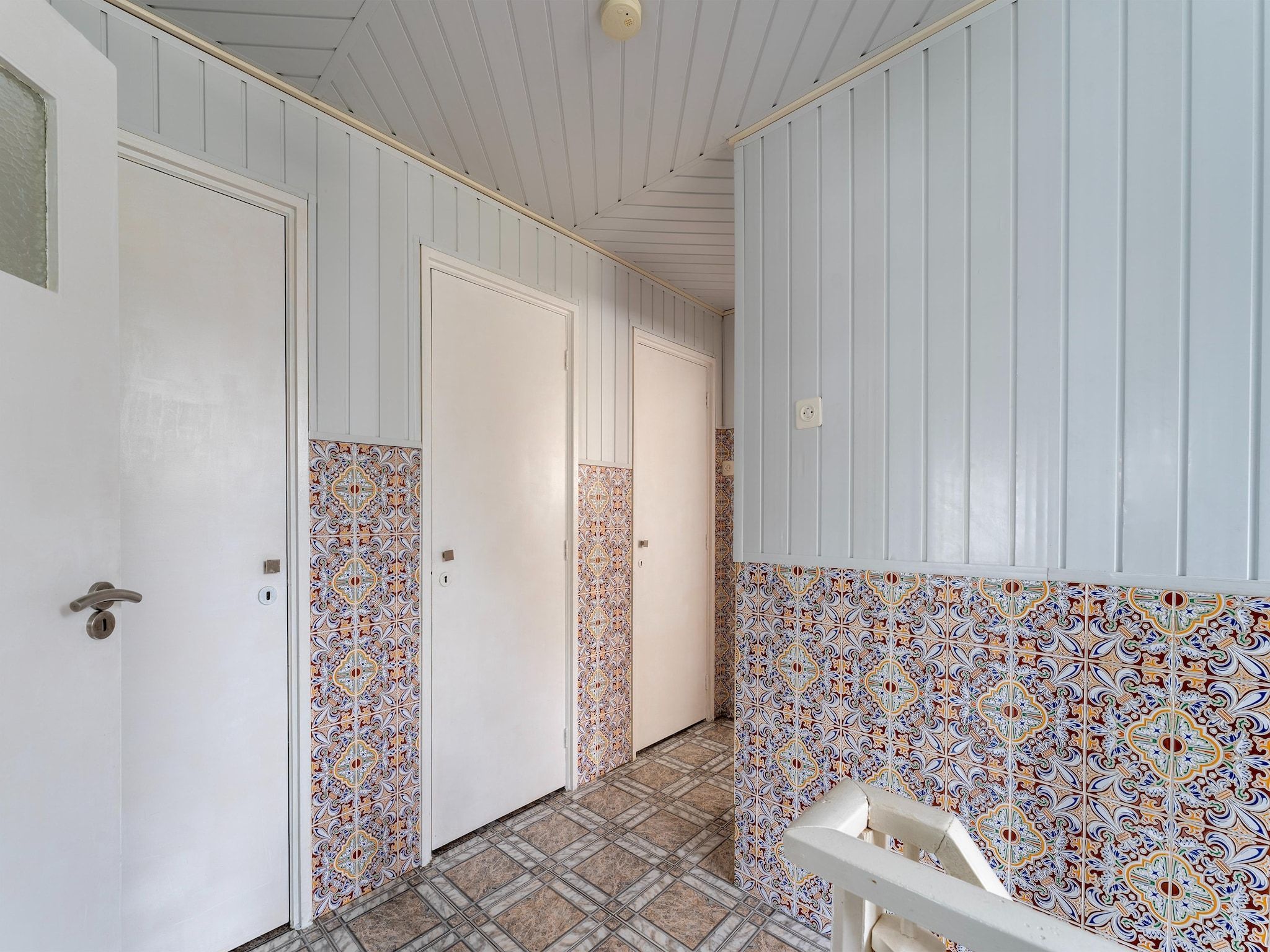 De badkamer van Vakantiewoning Aarab in Vlissingen