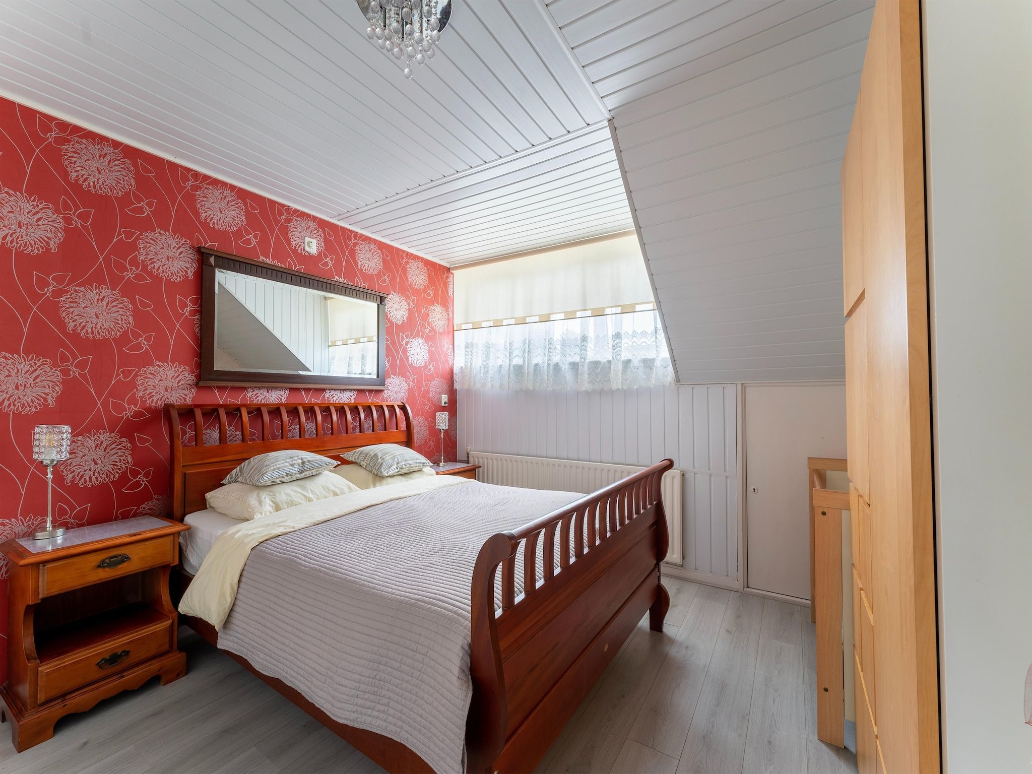 Een slaapkamer van Vakantiewoning Aarab in Vlissingen