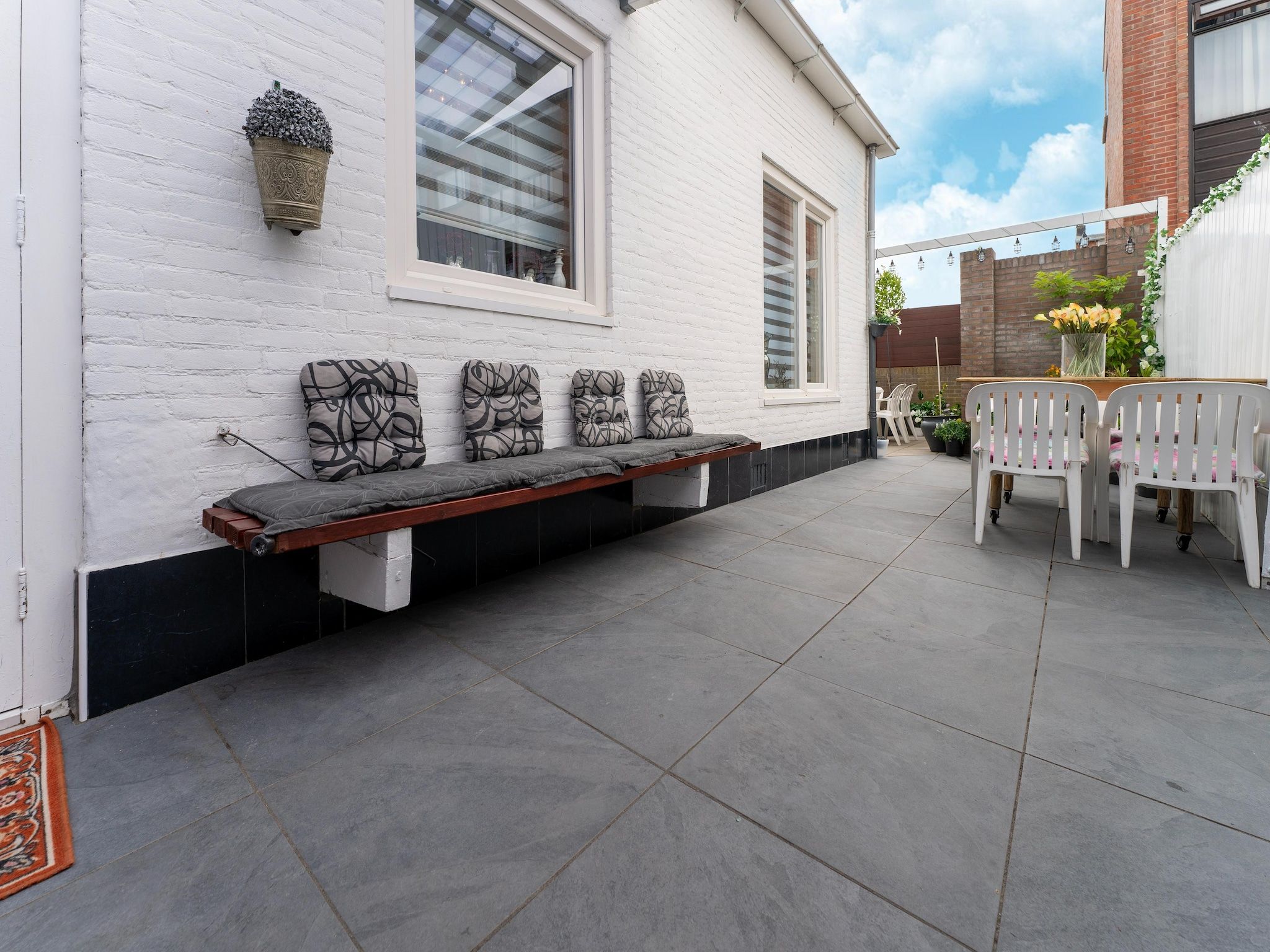 De buitenkant van Vakantiewoning Aarab in Vlissingen