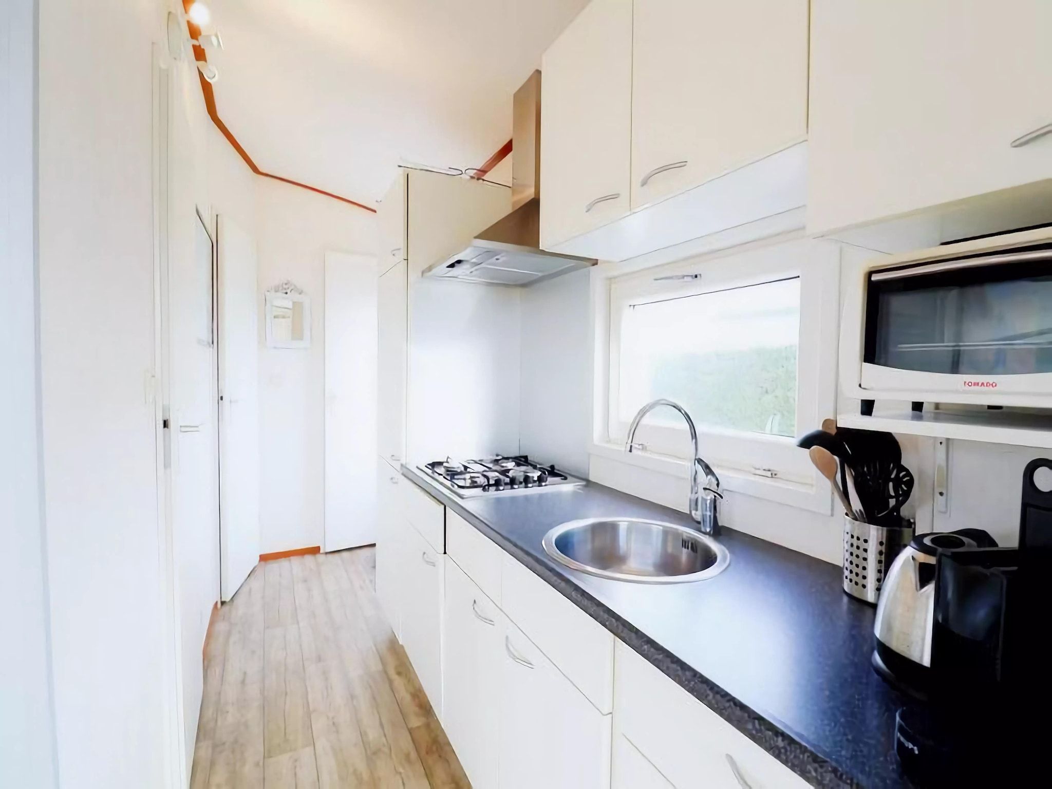 De keuken van Duinchalet in Hollum