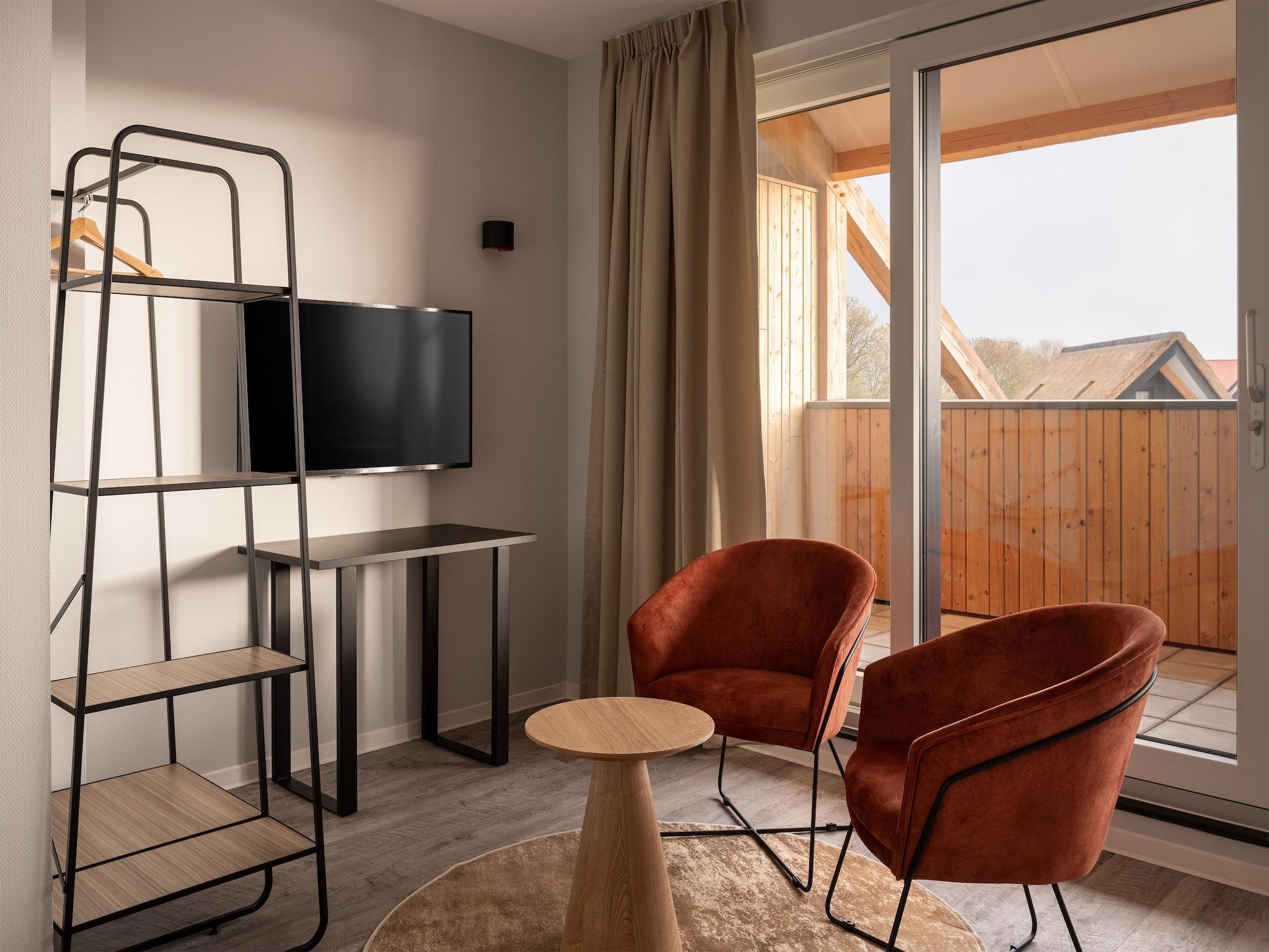 De woonkamer van Resort Nieuwvliet-Bad 2 in Nieuwvliet