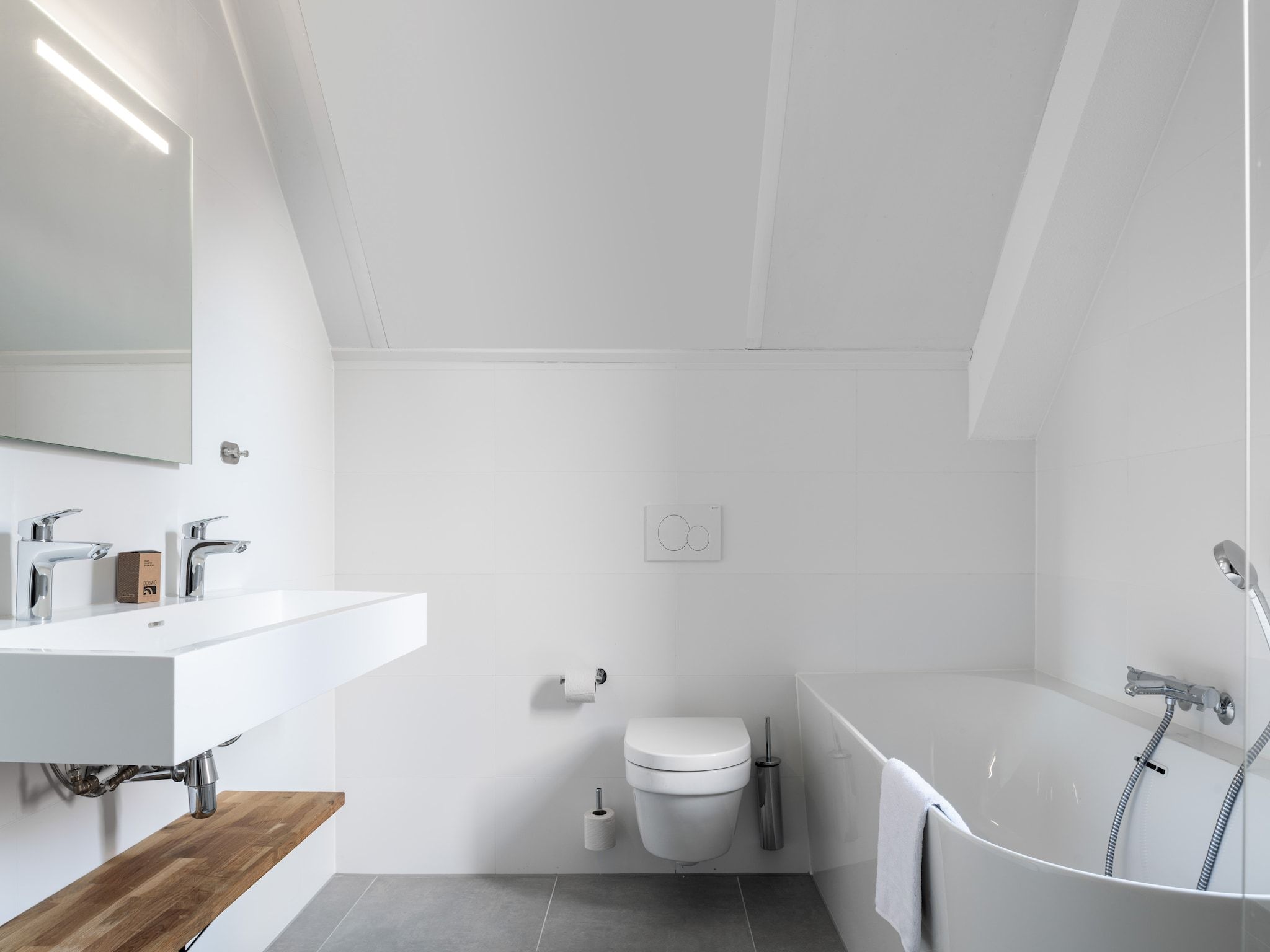 De badkamer van Resort Nieuwvliet-Bad 5 in Nieuwvliet