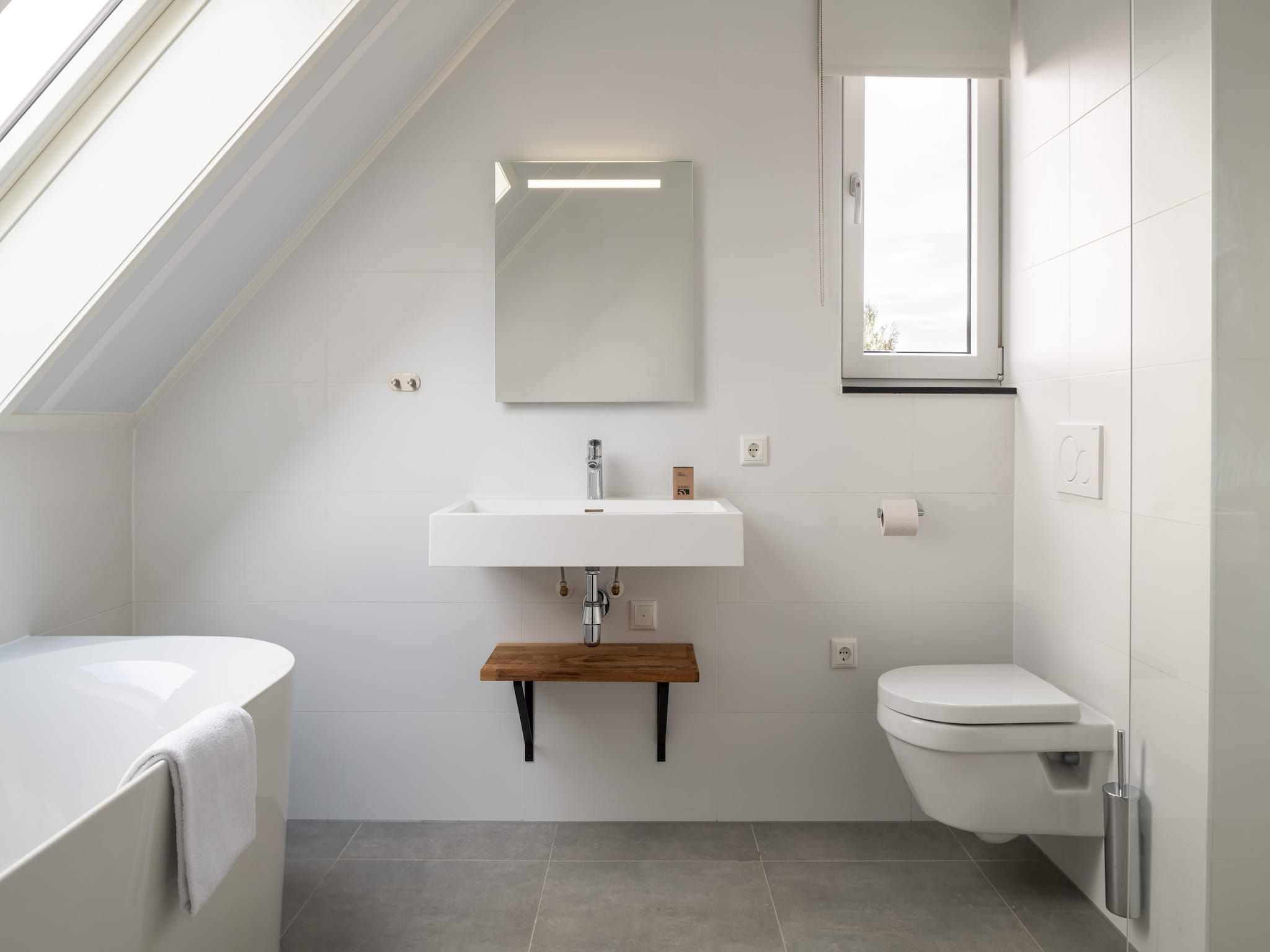 De badkamer van Resort Nieuwvliet-Bad 6 in Nieuwvliet