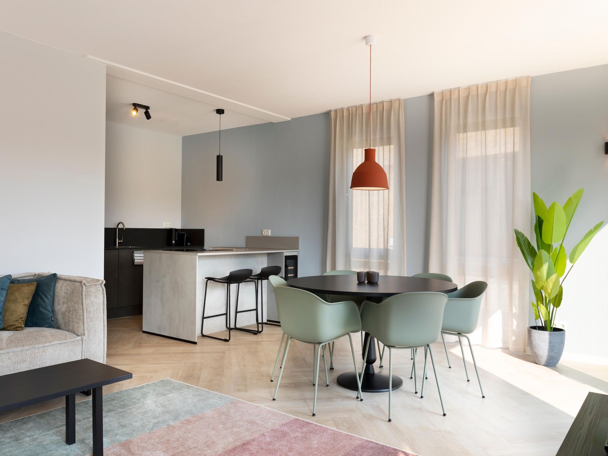 De woonkamer van Resort Nieuwvliet-Bad 13 in Nieuwvliet