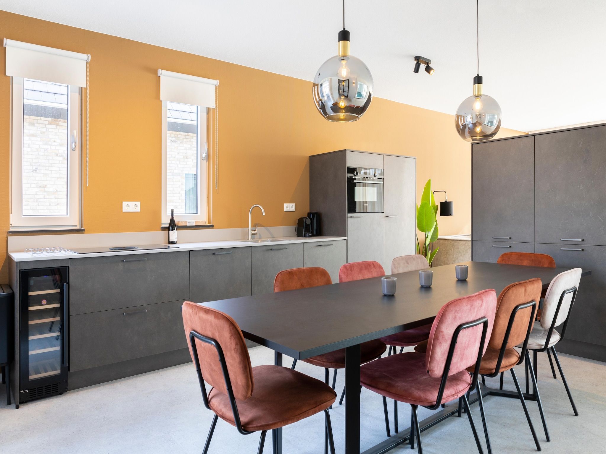 De keuken van Resort Nieuwvliet-Bad 15 in Nieuwvliet