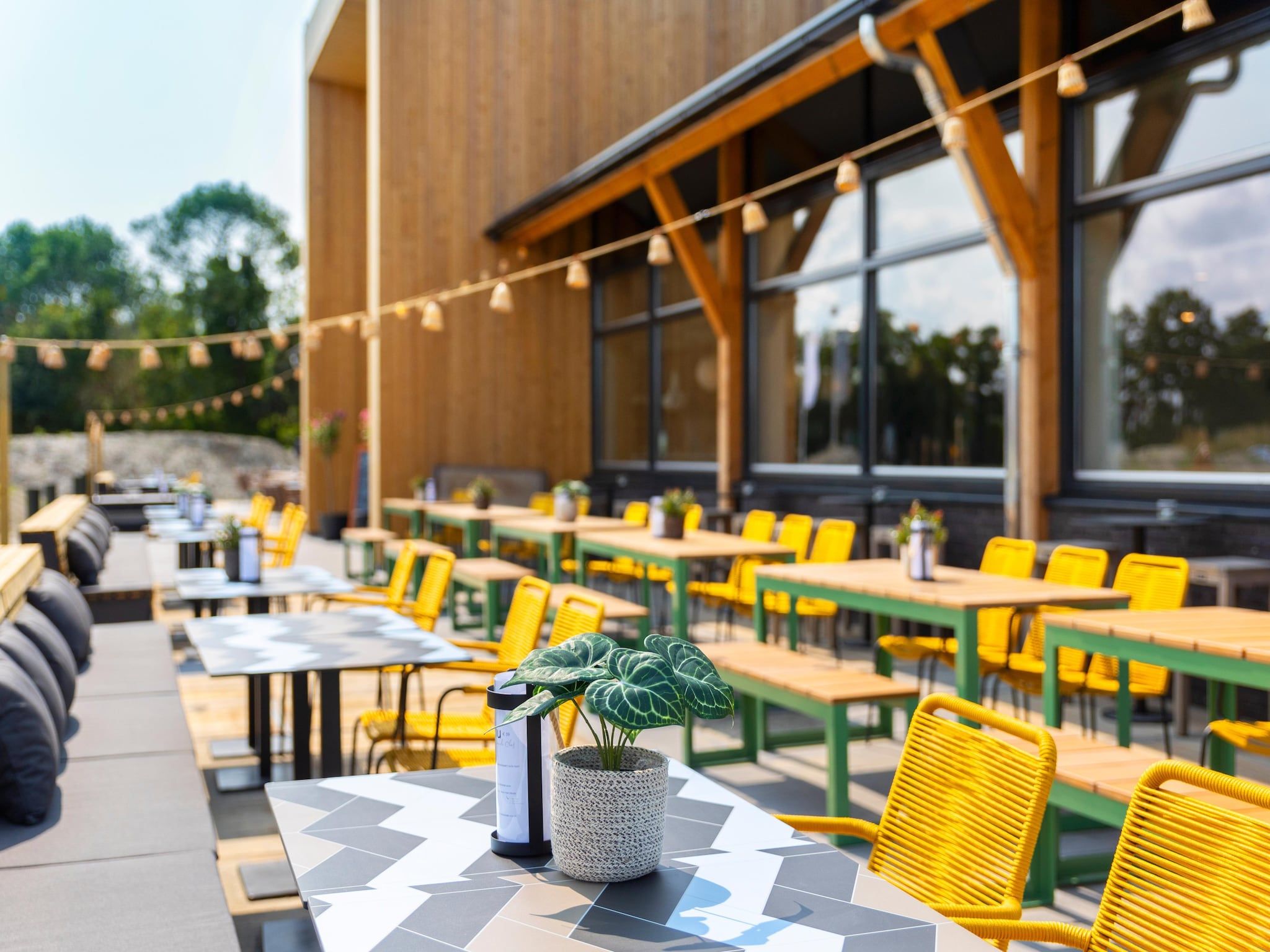 Parkfaciliteiten bij Resort Nieuwvliet-Bad 18 in Nieuwvliet