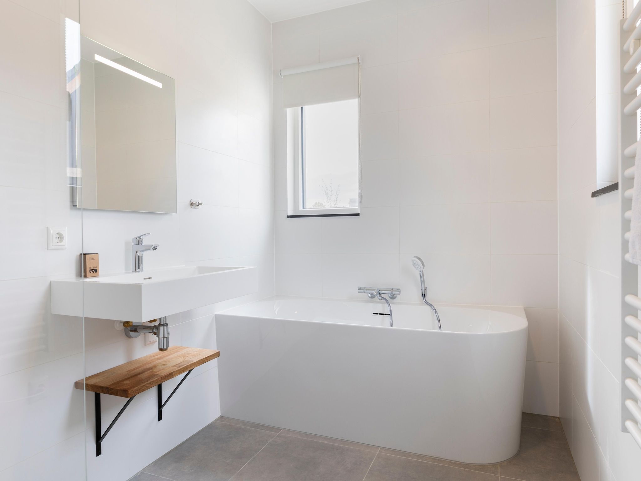 De badkamer van Resort Nieuwvliet-Bad 19 in Nieuwvliet