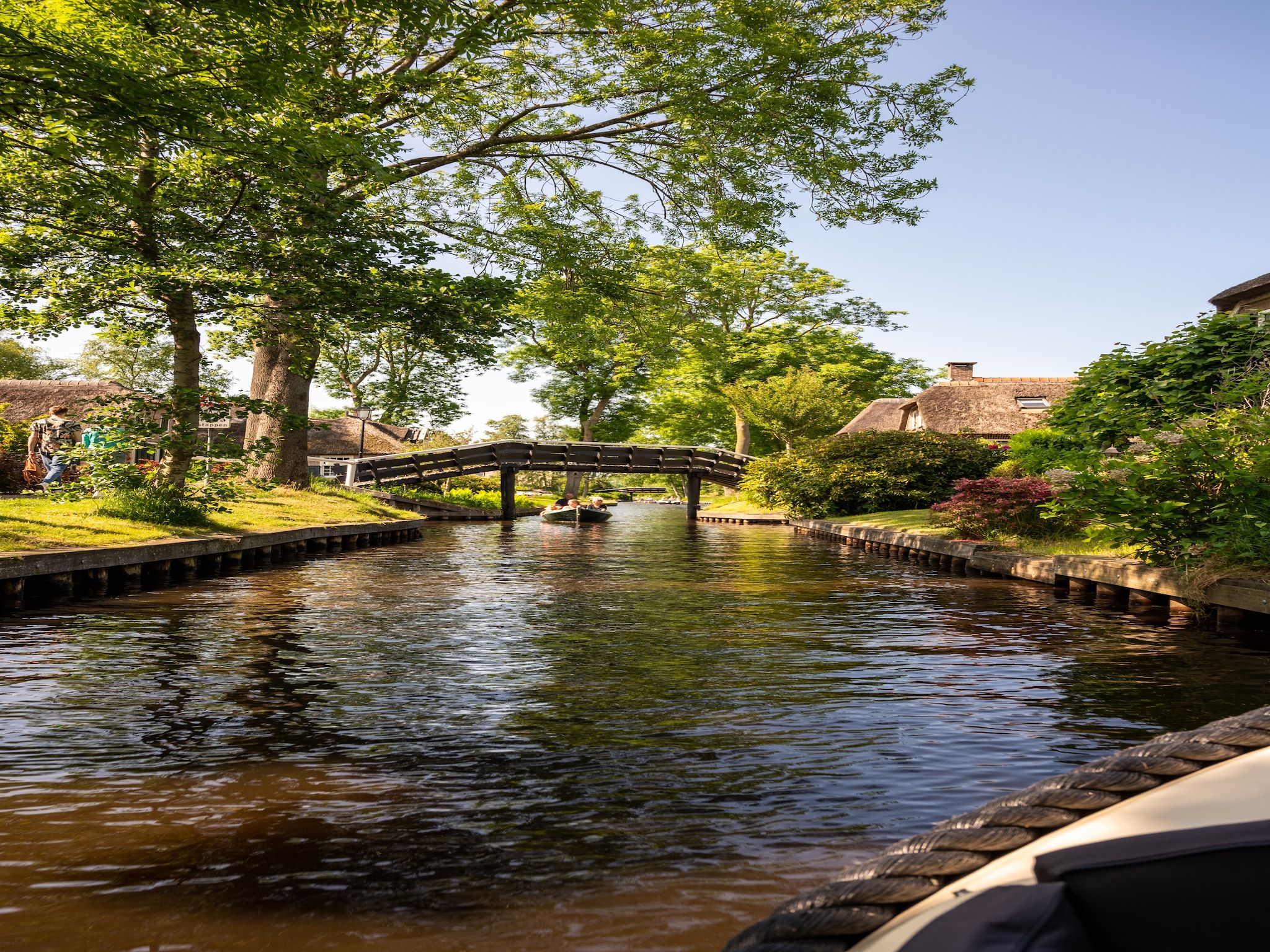 De omgeving van Chalet Resort Venetie Giethoorn in Giethoorn