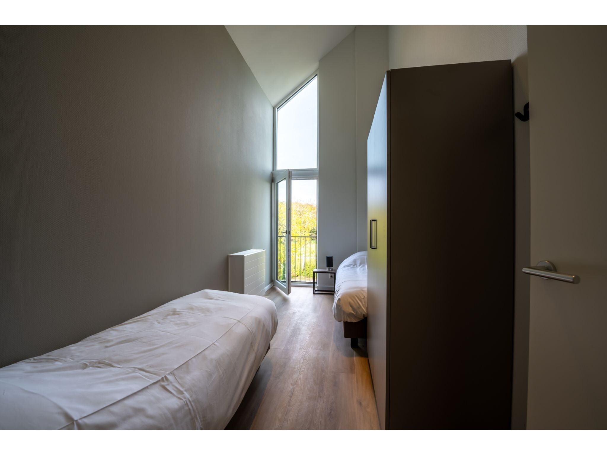 Een slaapkamer van Harbour Loft 2i Résidence Marina polderzijde in Kamperland