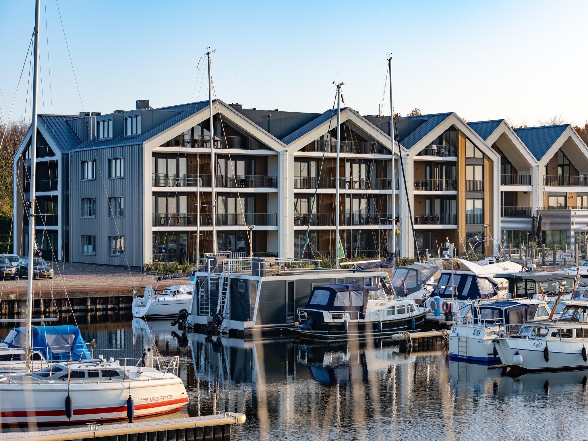 Sfeerbeeld van Harbour Loft 2i Résidence Marina polderzijde in Kamperland