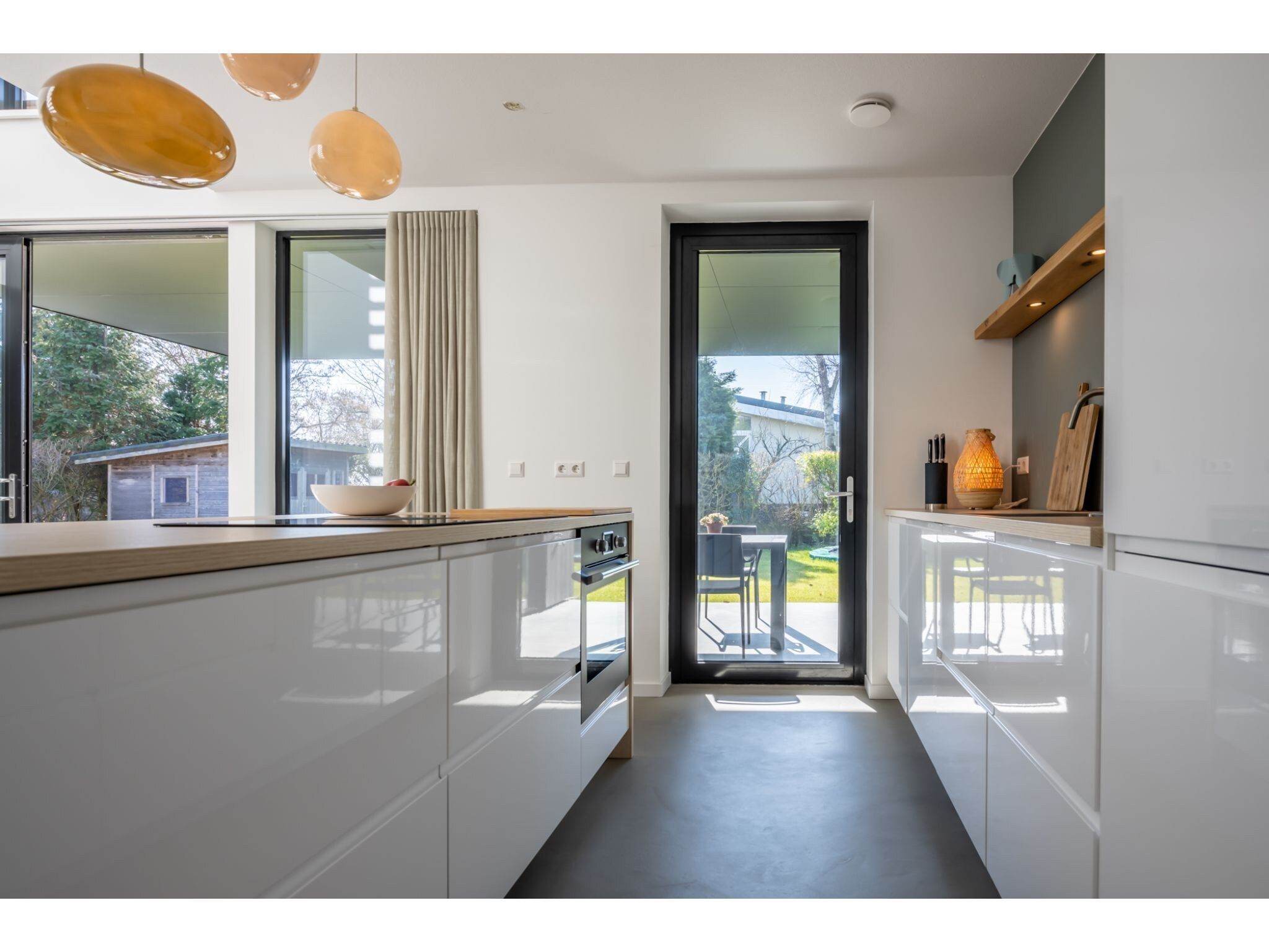 De keuken van Beukenlaan 11 in Kamperland