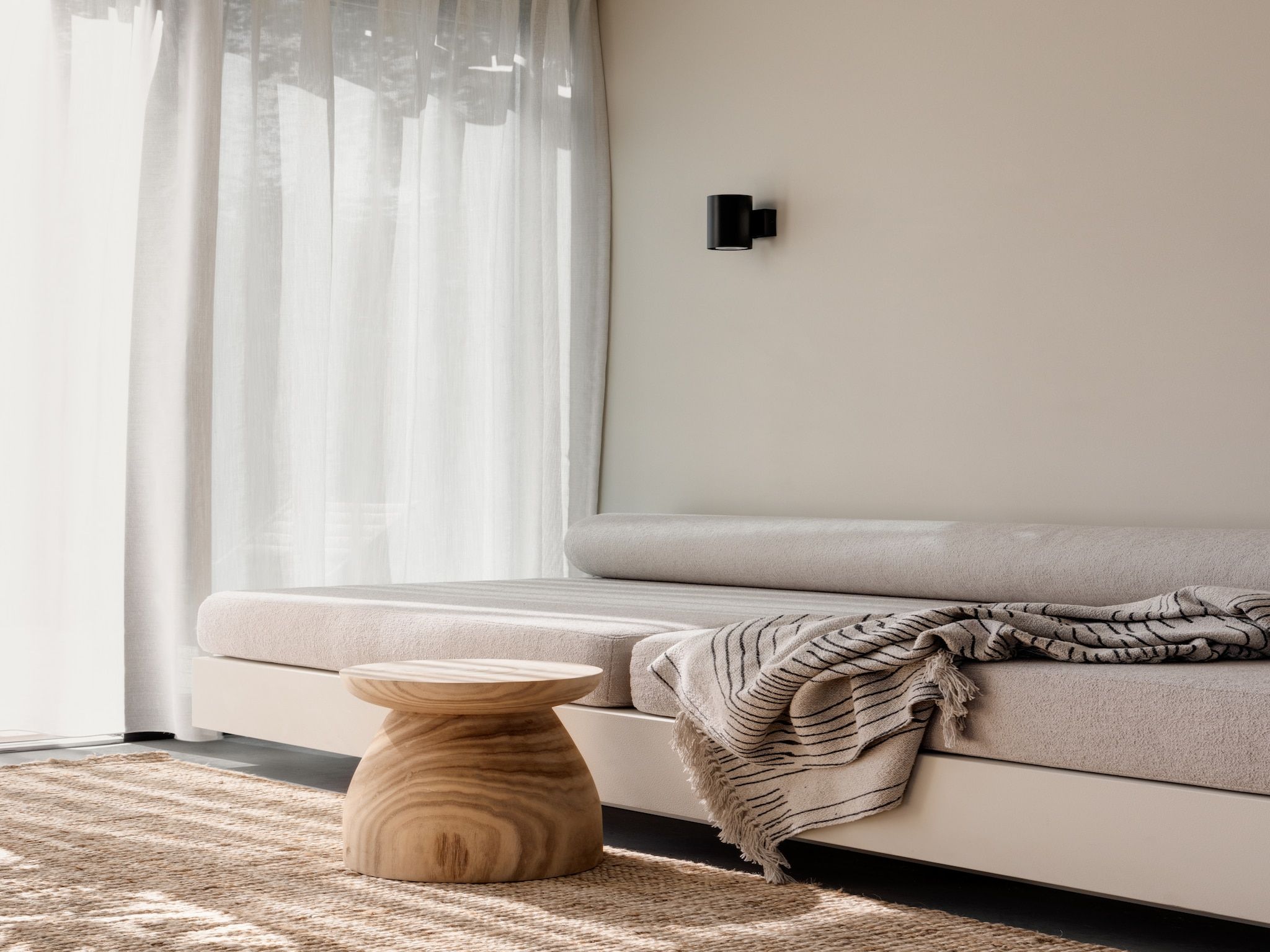 De woonkamer van Resort de Parel 6 in Zeewolde