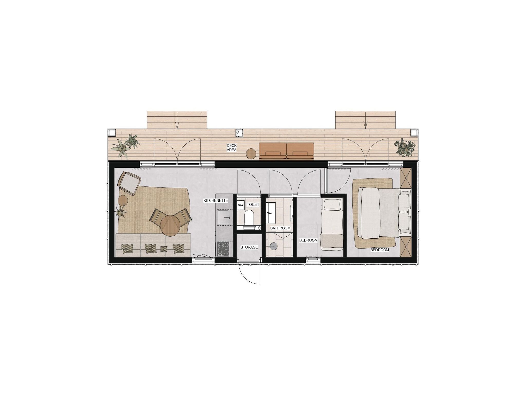 Voorzieningen bij Resort de Parel 7 in Zeewolde
