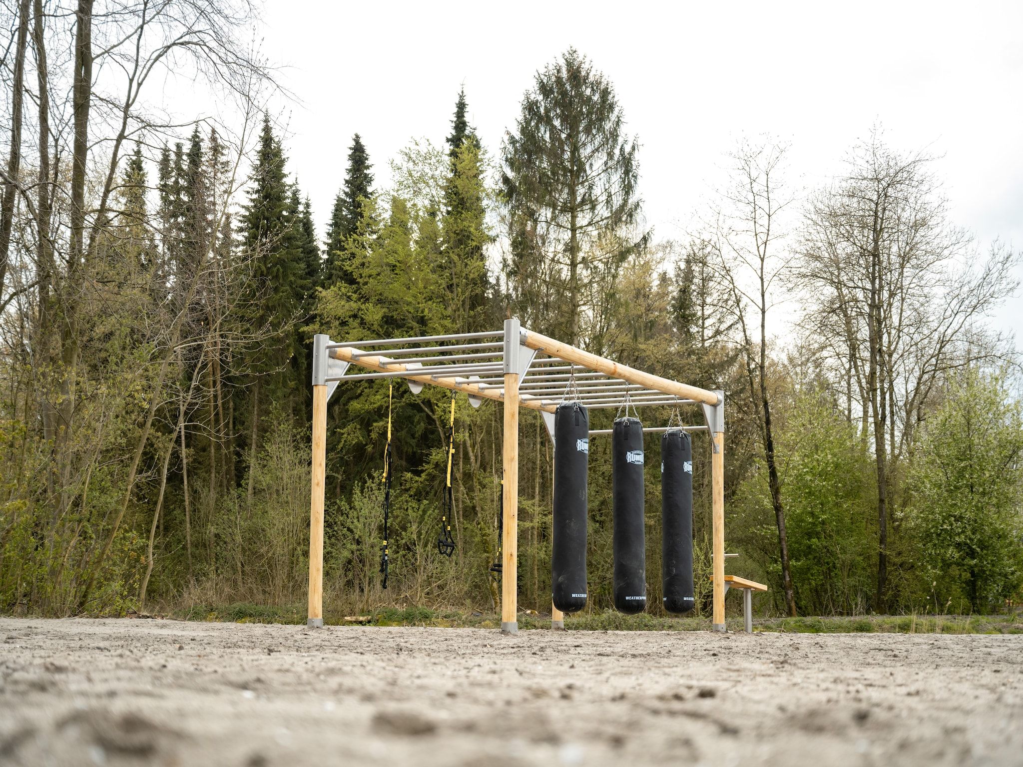 Parkfaciliteiten bij Resort de Parel 7 in Zeewolde