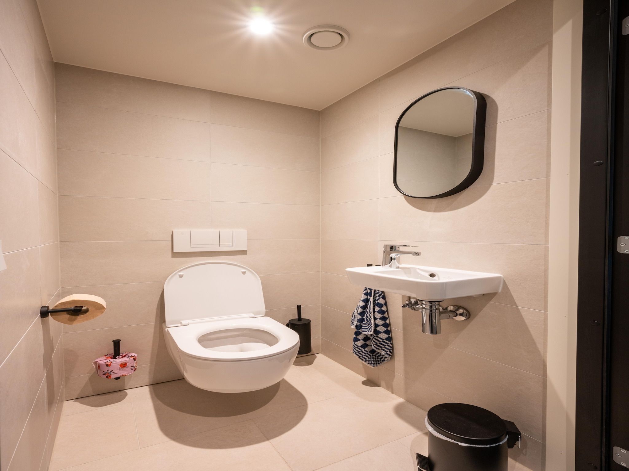 De badkamer van Resort de Parel 11 in Zeewolde