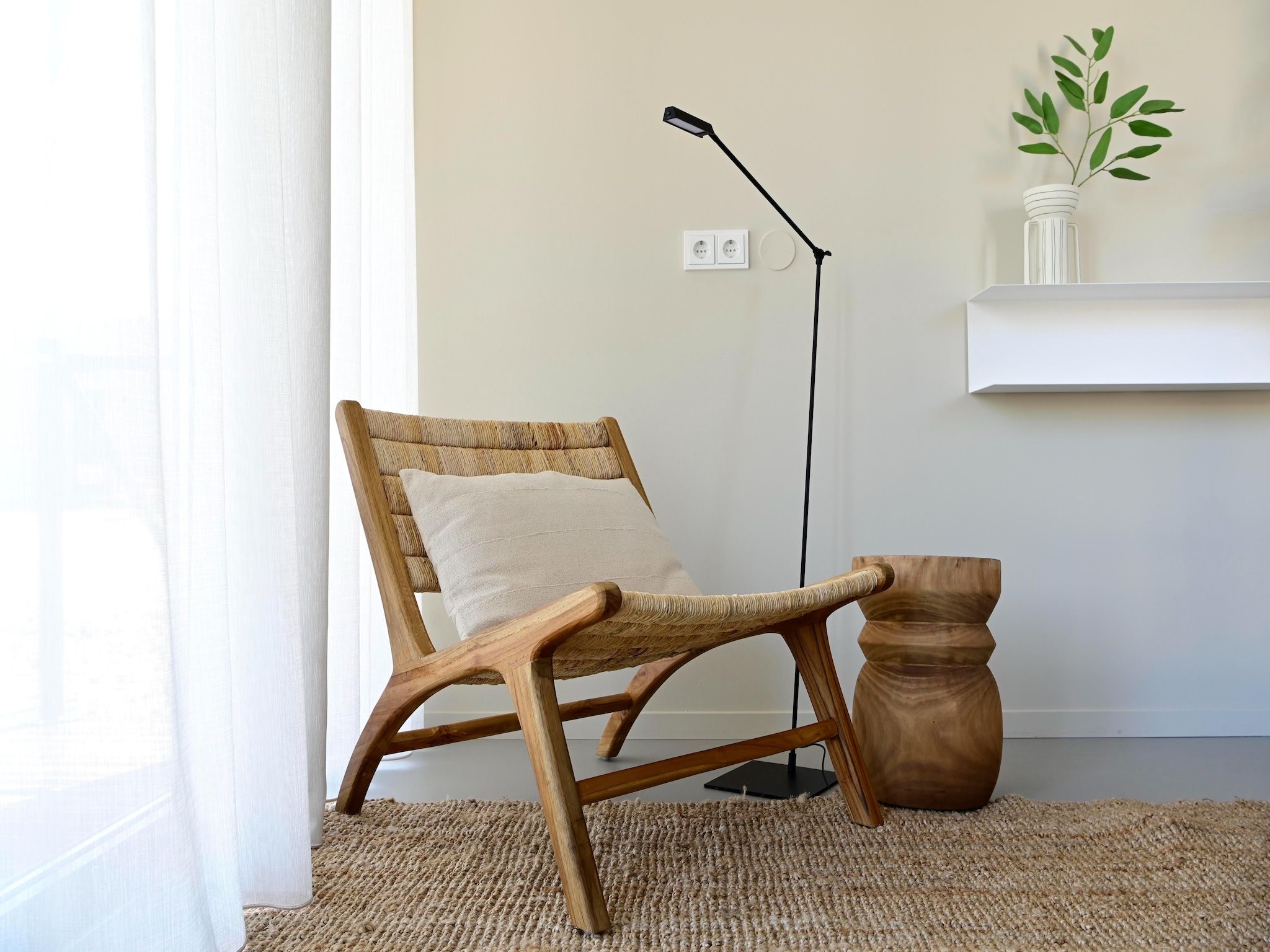 De woonkamer van Resort de Parel 13 in Zeewolde