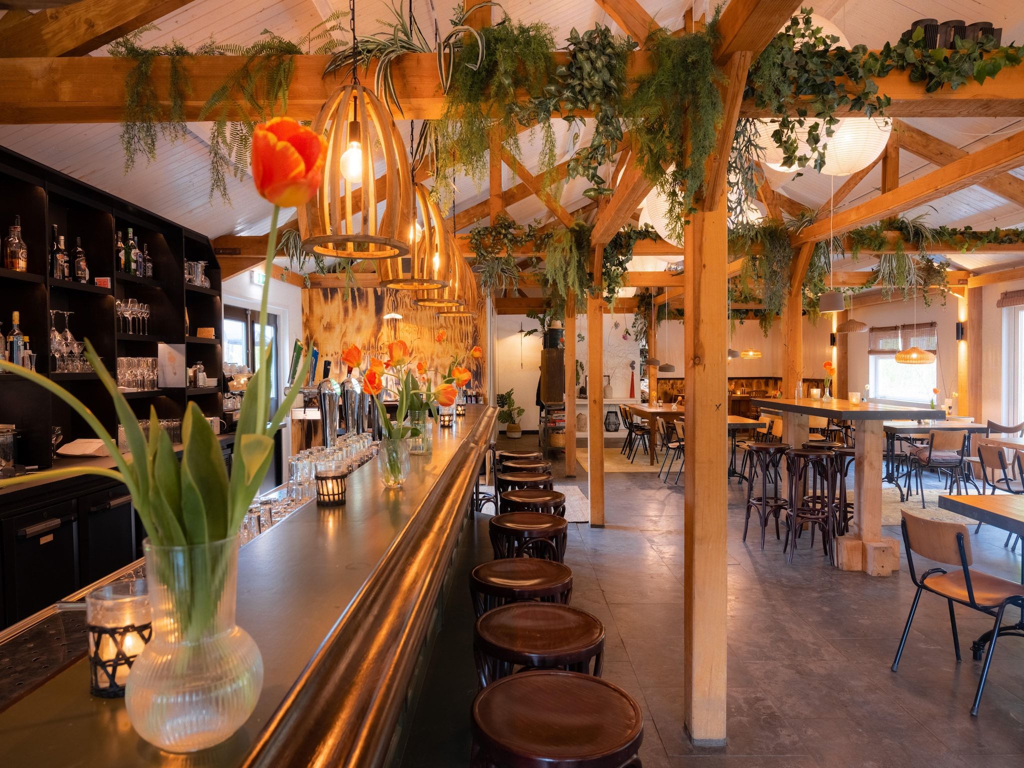 Parkfaciliteiten bij Resort de Parel 14 in Zeewolde