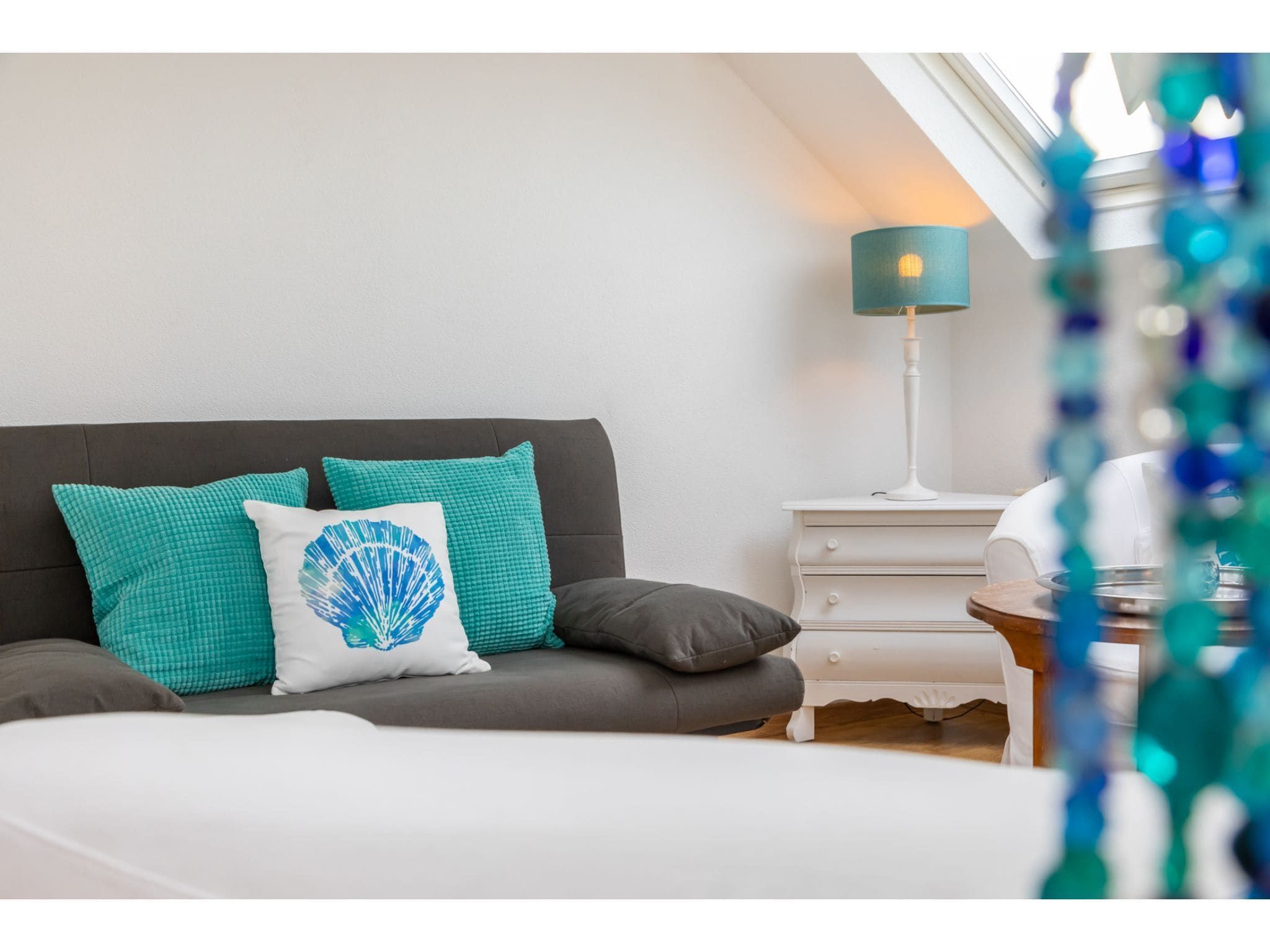 Een slaapkamer van Bovenappartement - Zuidstraat 111a in Westkapelle