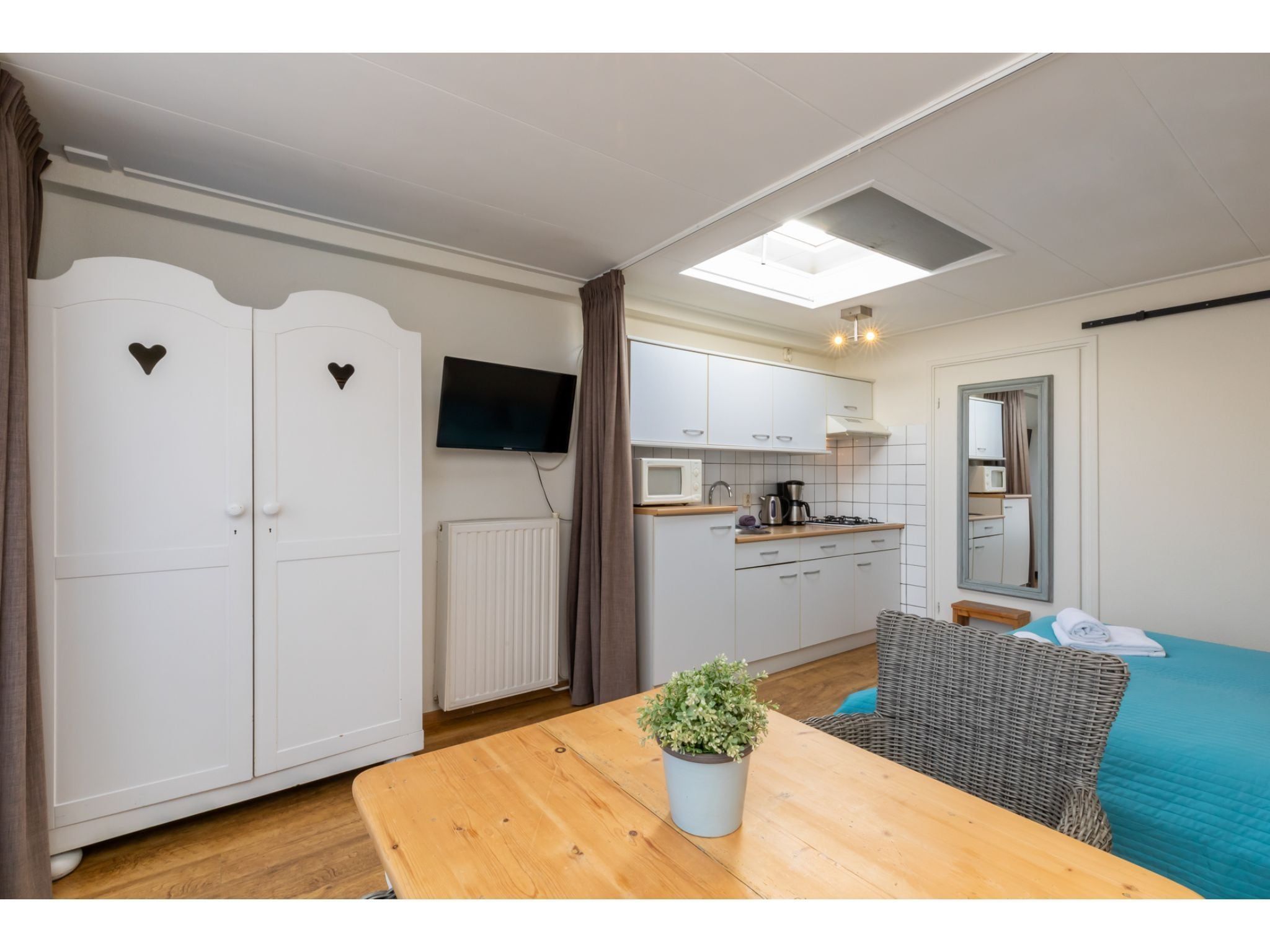 De woonkamer van Studio - Zuidstraat 113 in Westkapelle