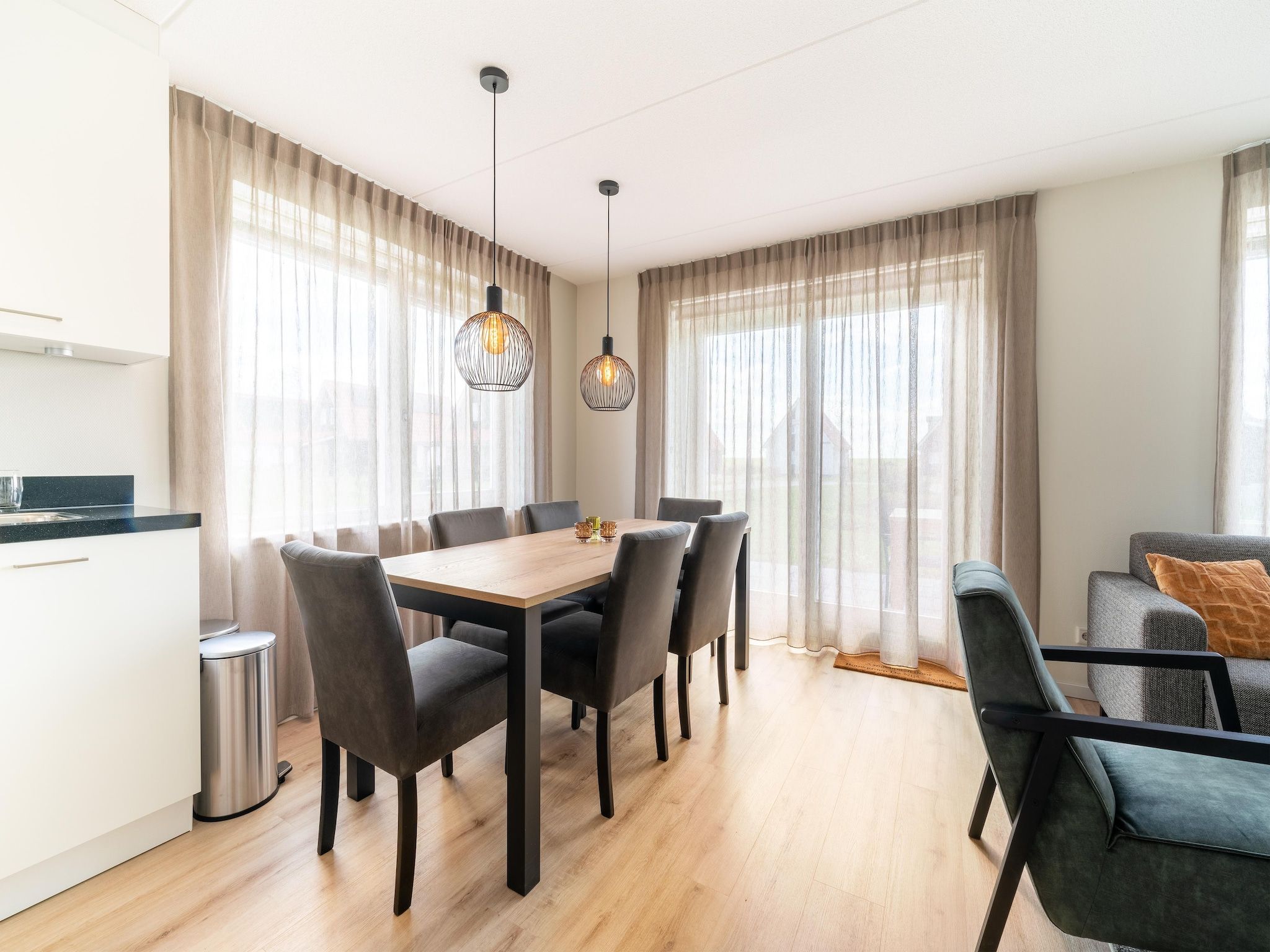 De eetkamer van Schollevaer Huis Nr 34 in Scherpenisse