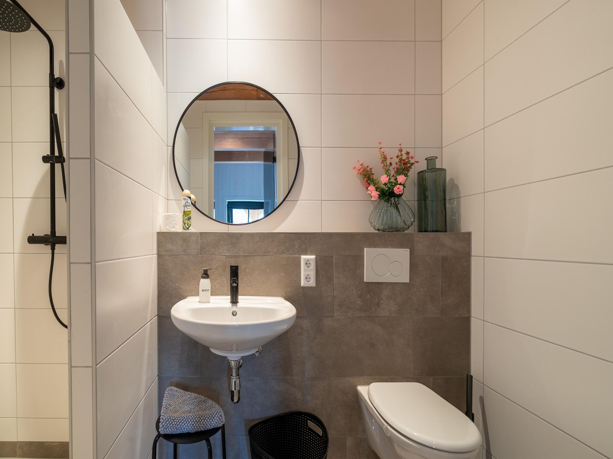 De badkamer van Hazenborgh - Wagenboet in Callantsoog