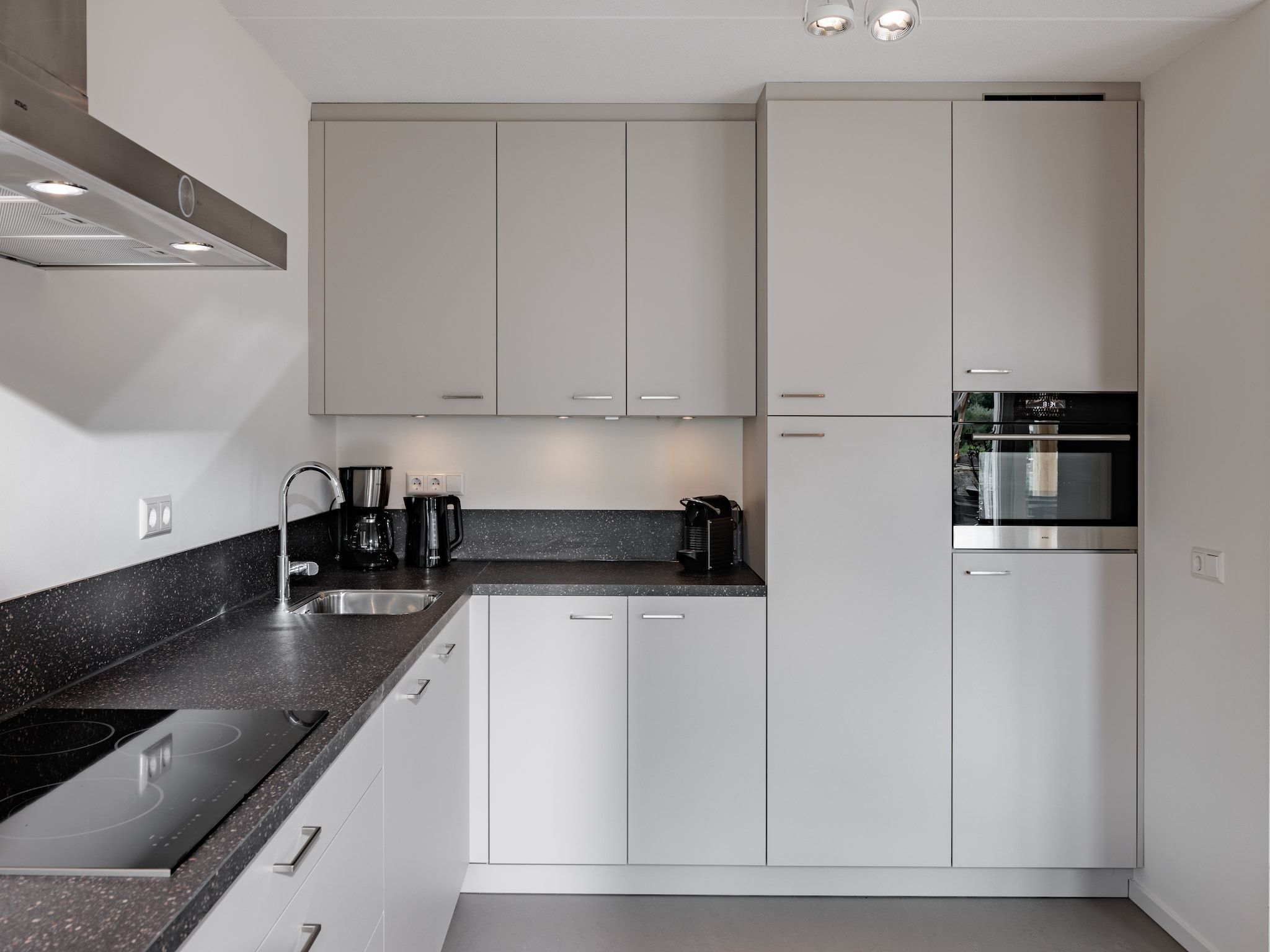 De keuken van Duinresort Dunimar 4 in Noordwijkerhout