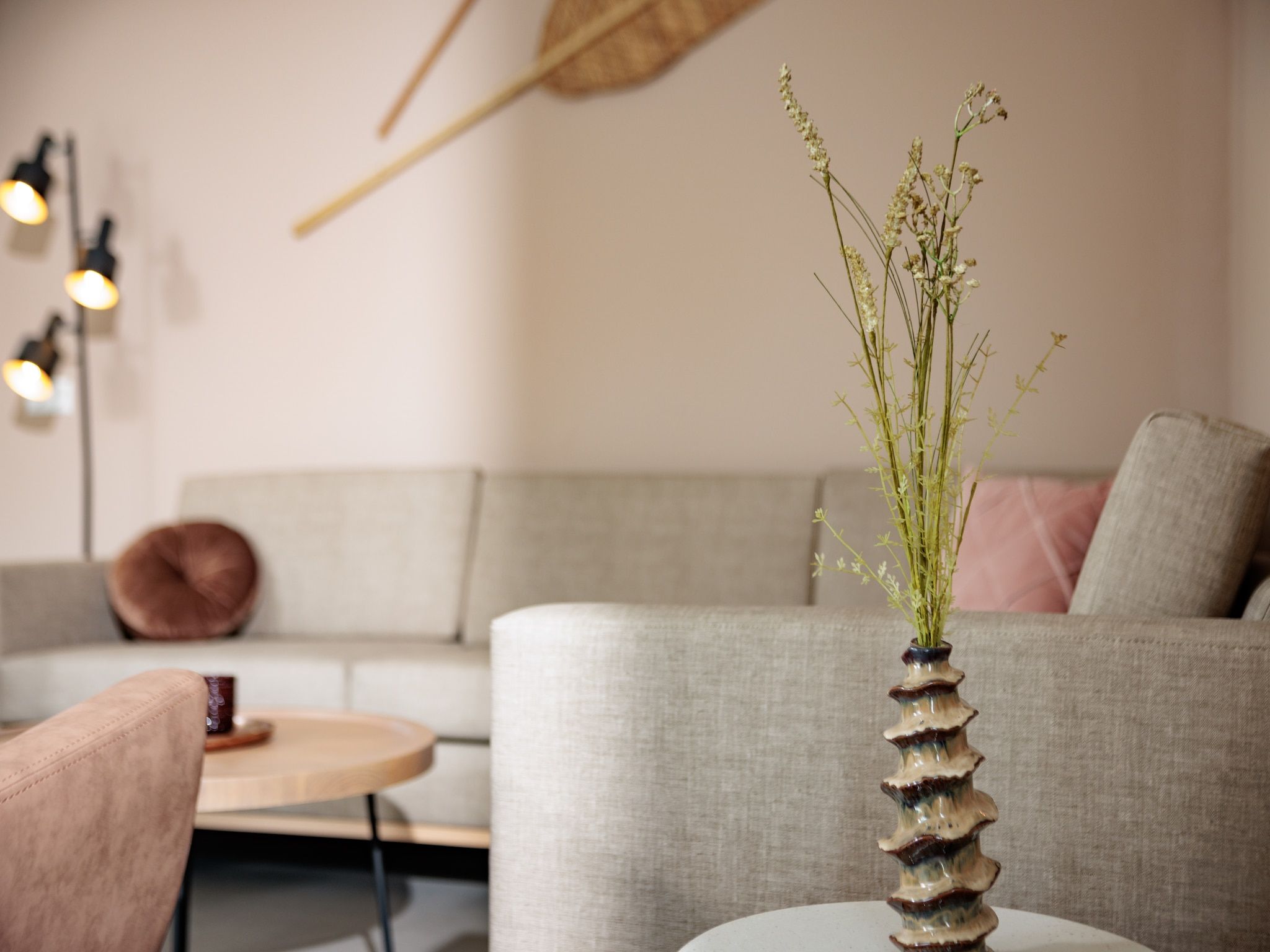 De woonkamer van Duinresort Dunimar 4 in Noordwijkerhout