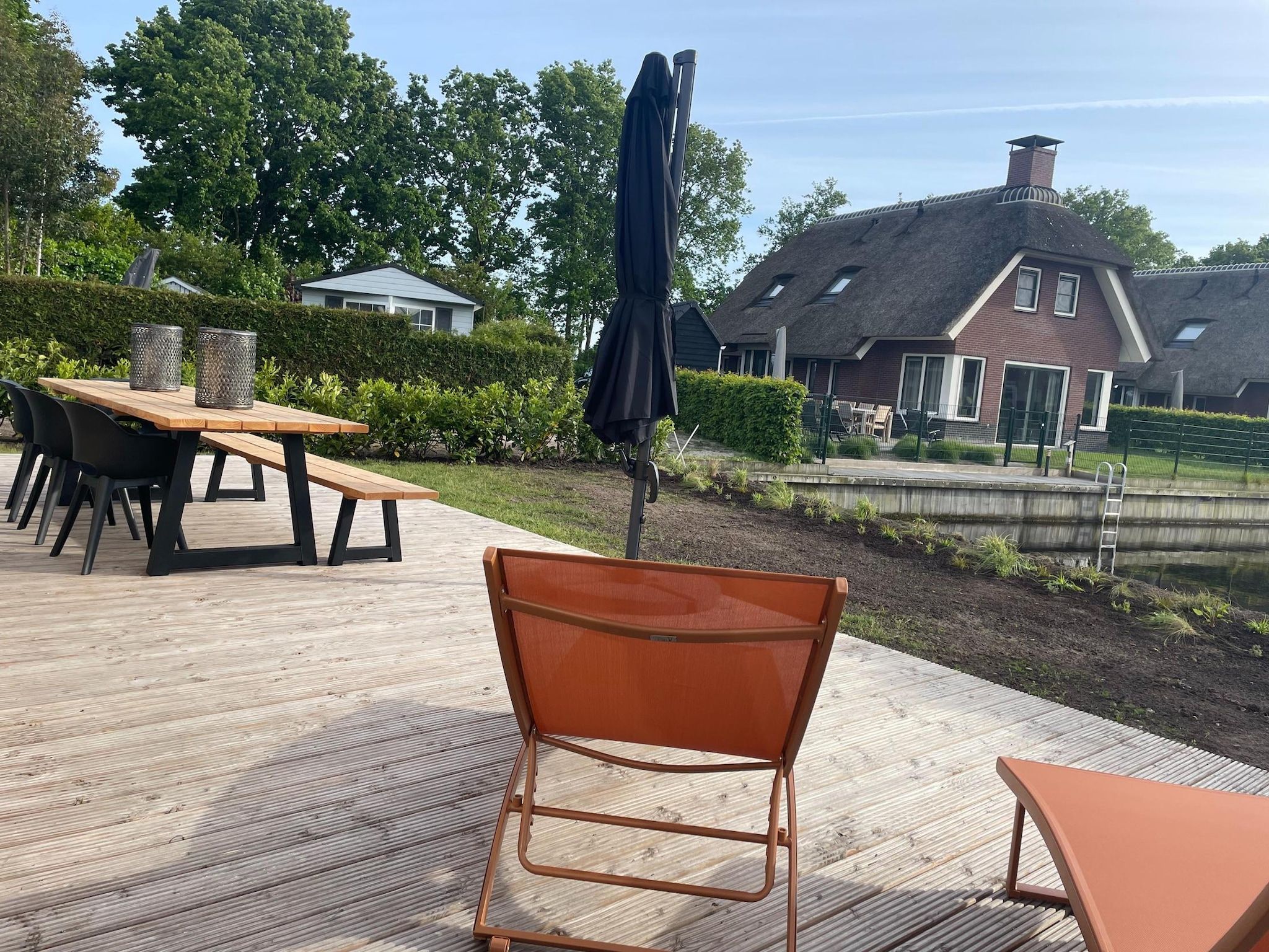 Het uitzicht vanaf Recreatiepark Idskenhuizen 11 in Idskenhuizen