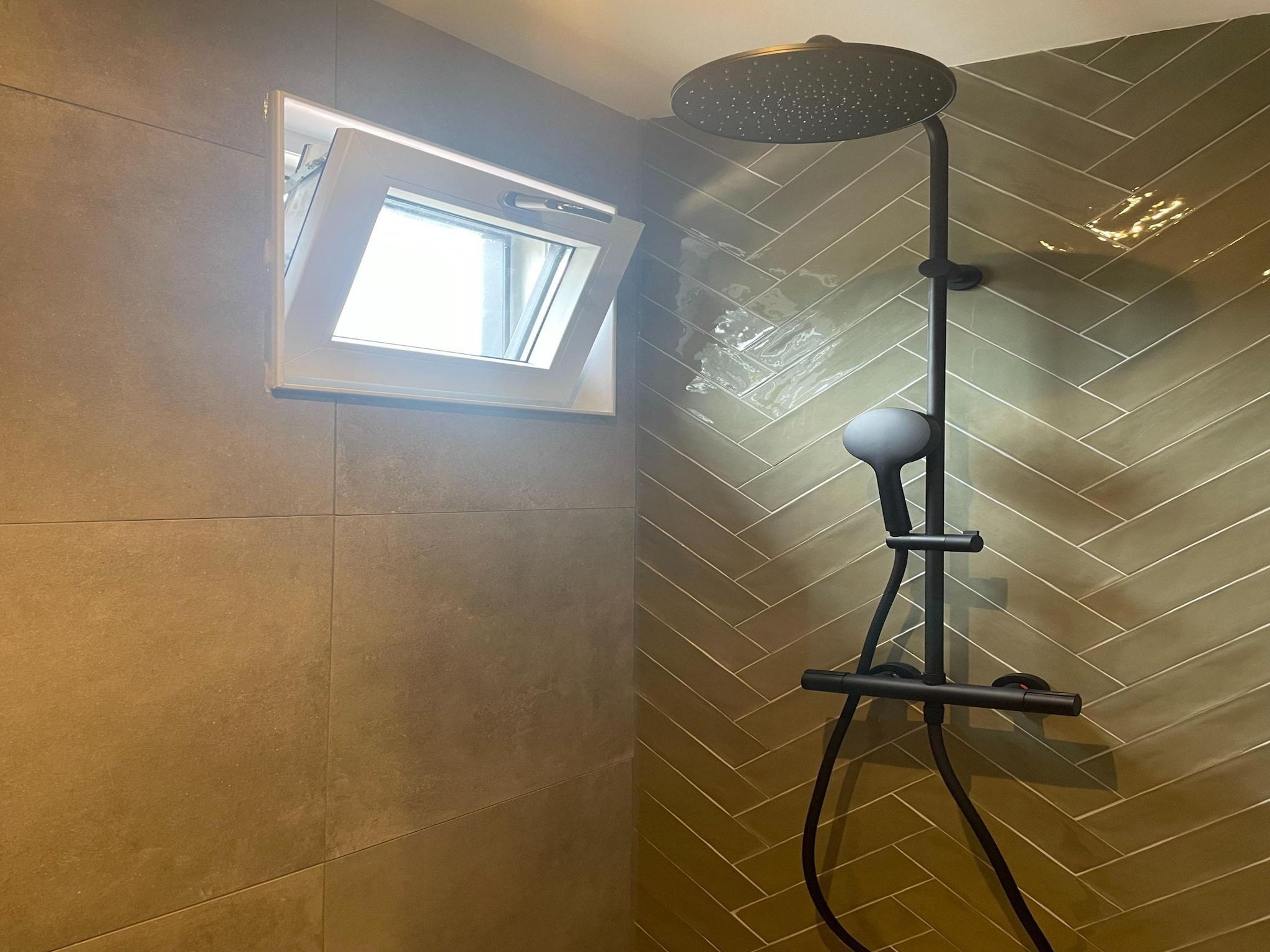 De badkamer van Recreatiepark Idskenhuizen 11 in Idskenhuizen