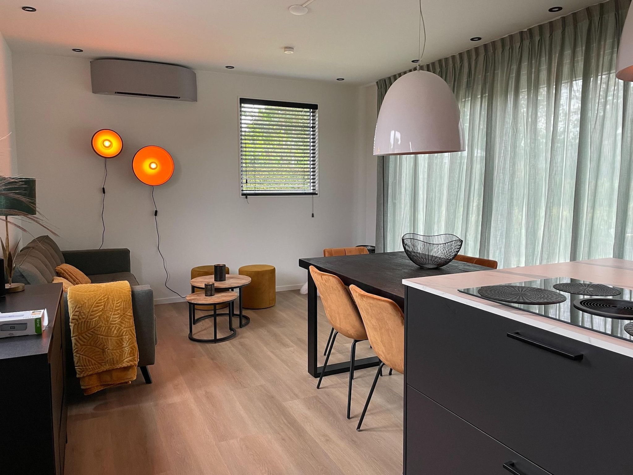 De keuken van Recreatiepark Idskenhuizen 11 in Idskenhuizen