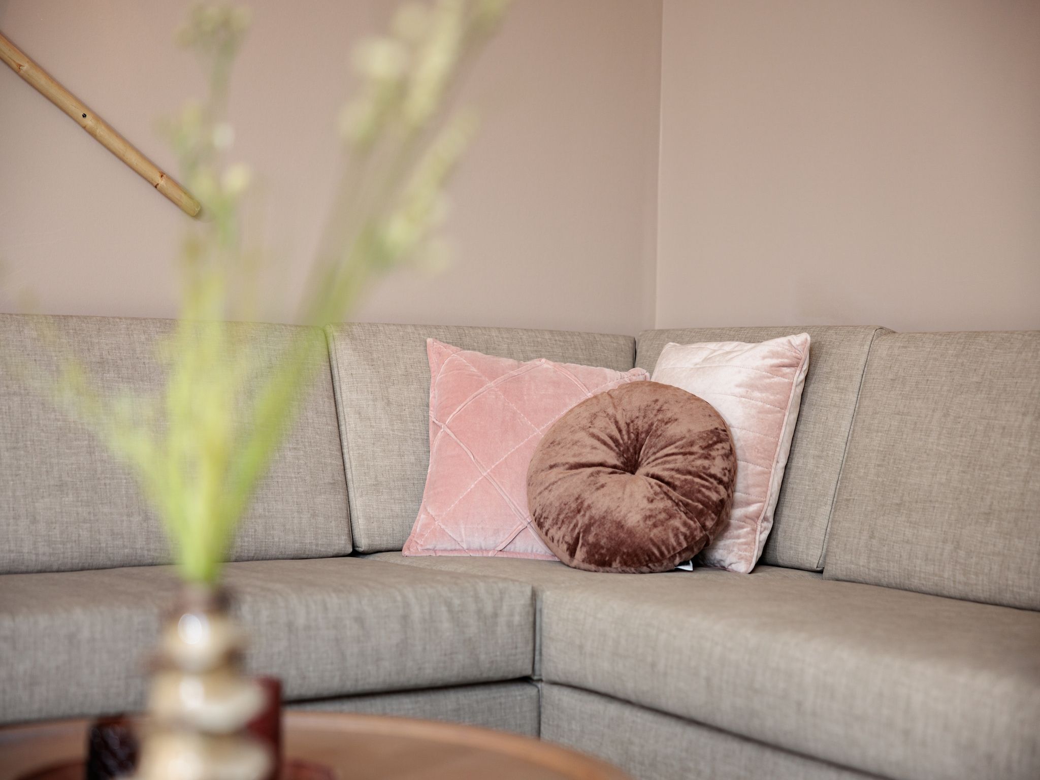 De woonkamer van Duinresort Dunimar 5 in Noordwijkerhout