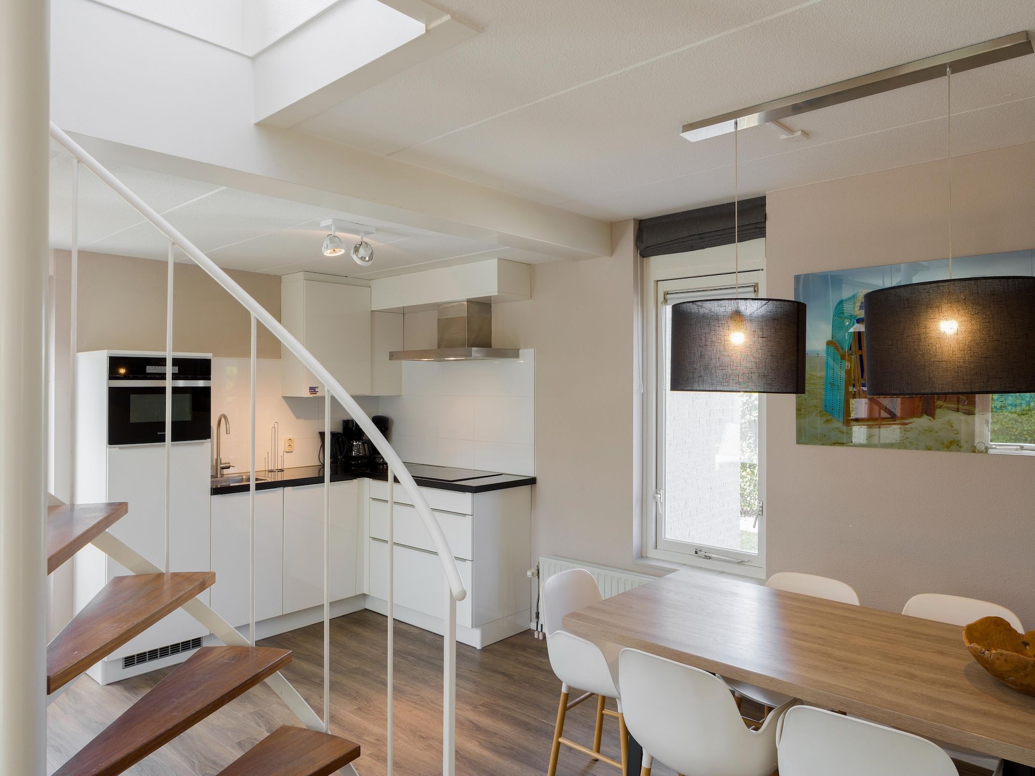 De keuken van Roompot Beach Resort 25 in Kamperland