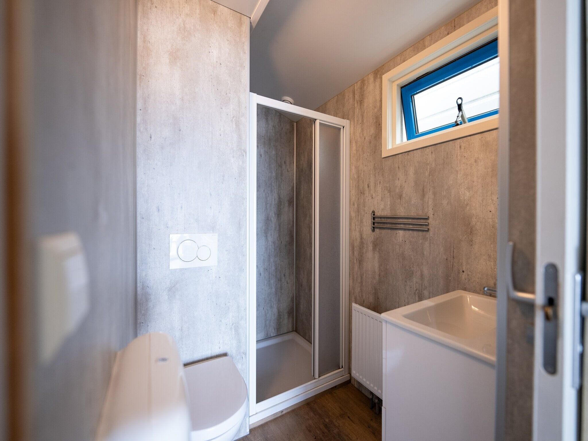 De badkamer van Resort Beach Houses Wijk aan Zee 2 in Wijk aan Zee