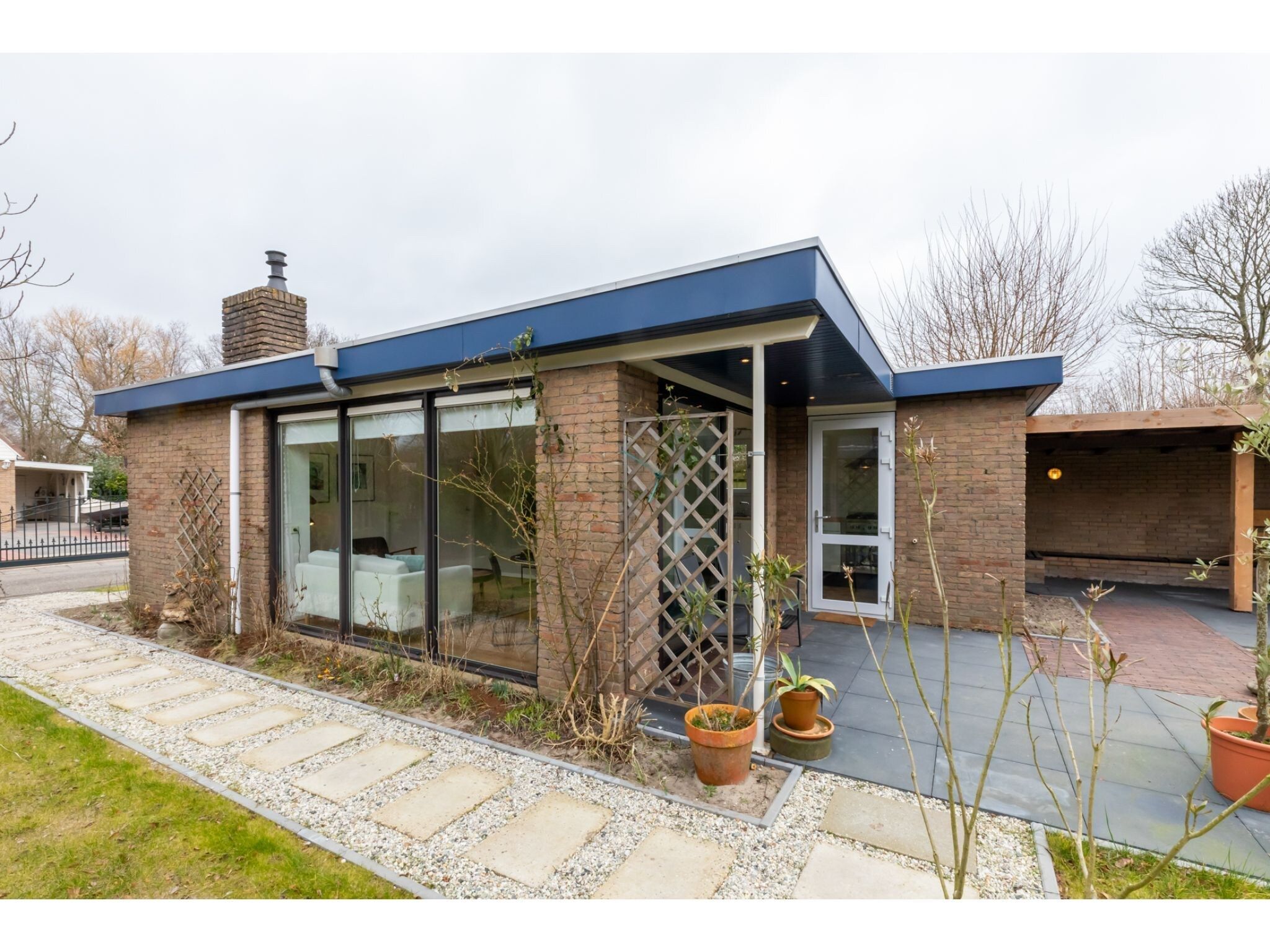 De buitenkant van Inlaag 31 in Wolphaartsdijk
