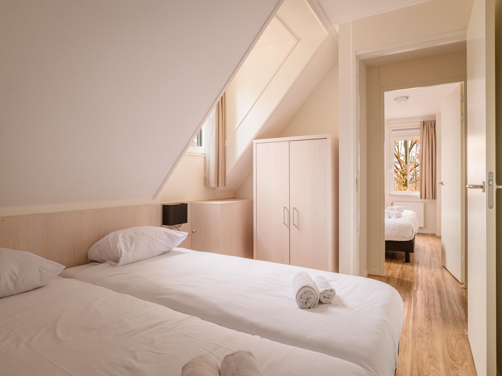 Een slaapkamer van Resort Maastricht 38 in Maastricht