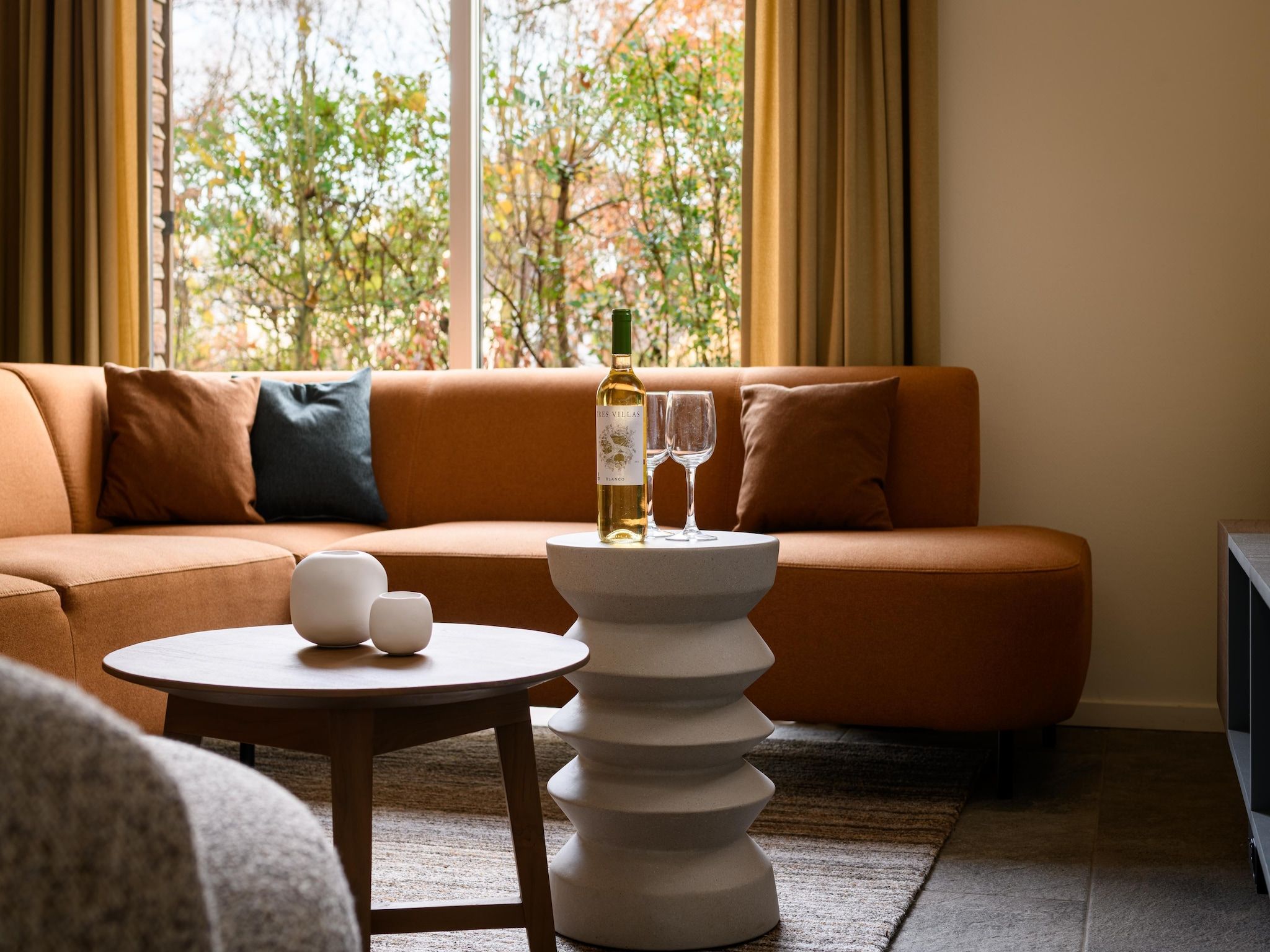 De woonkamer van Resort Maastricht 40 in Maastricht