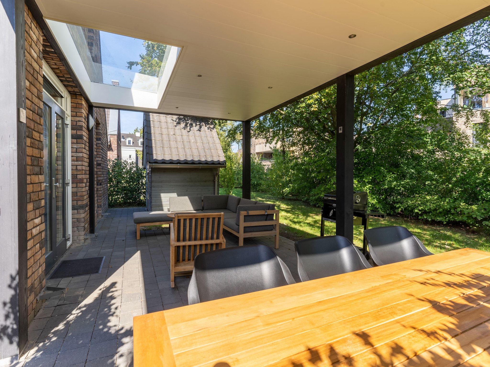 Het terras van Resort Maastricht 41 in Maastricht