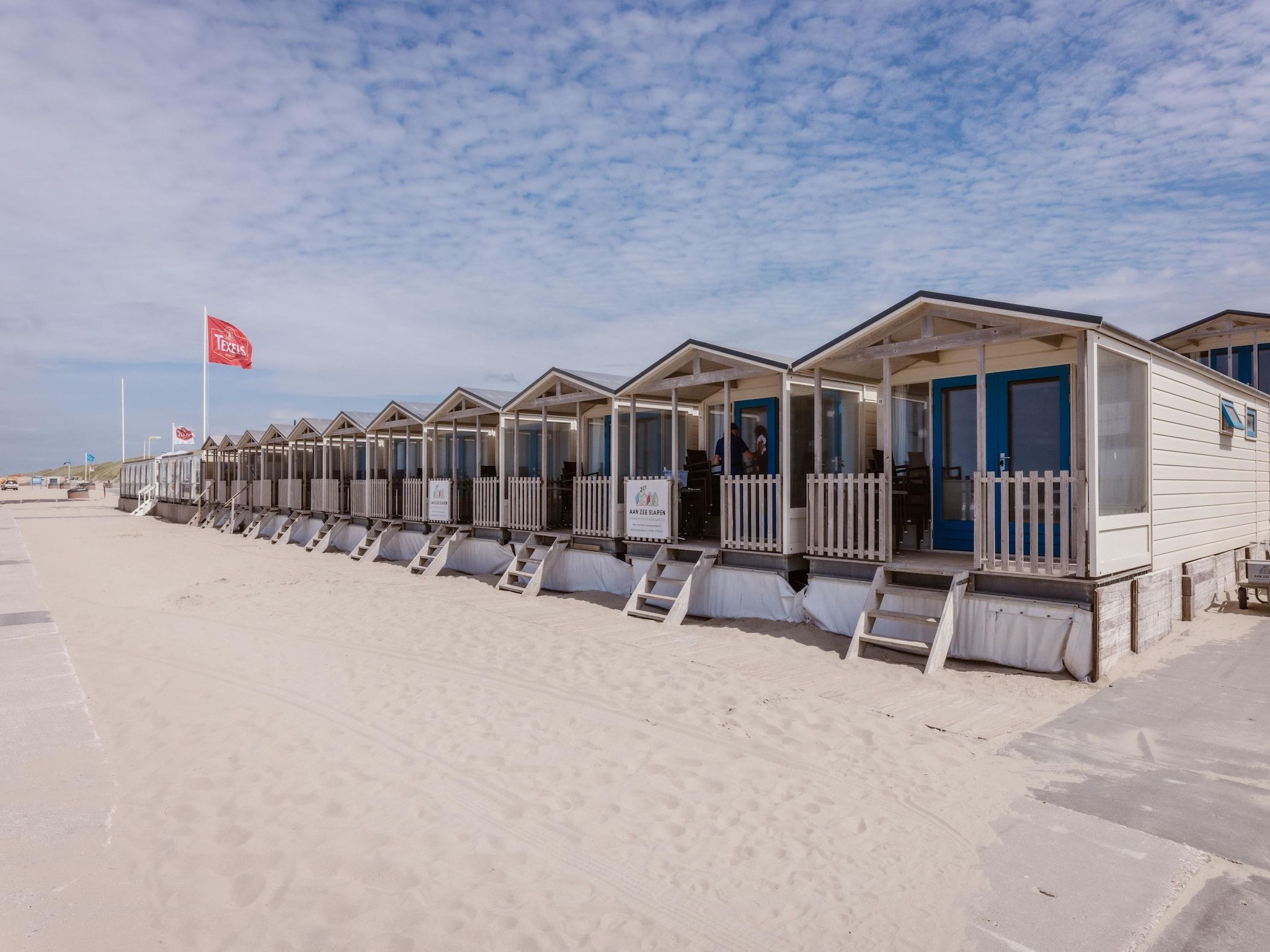 De buitenkant van Resort Beach Houses Wijk aan Zee 3 in Wijk aan Zee