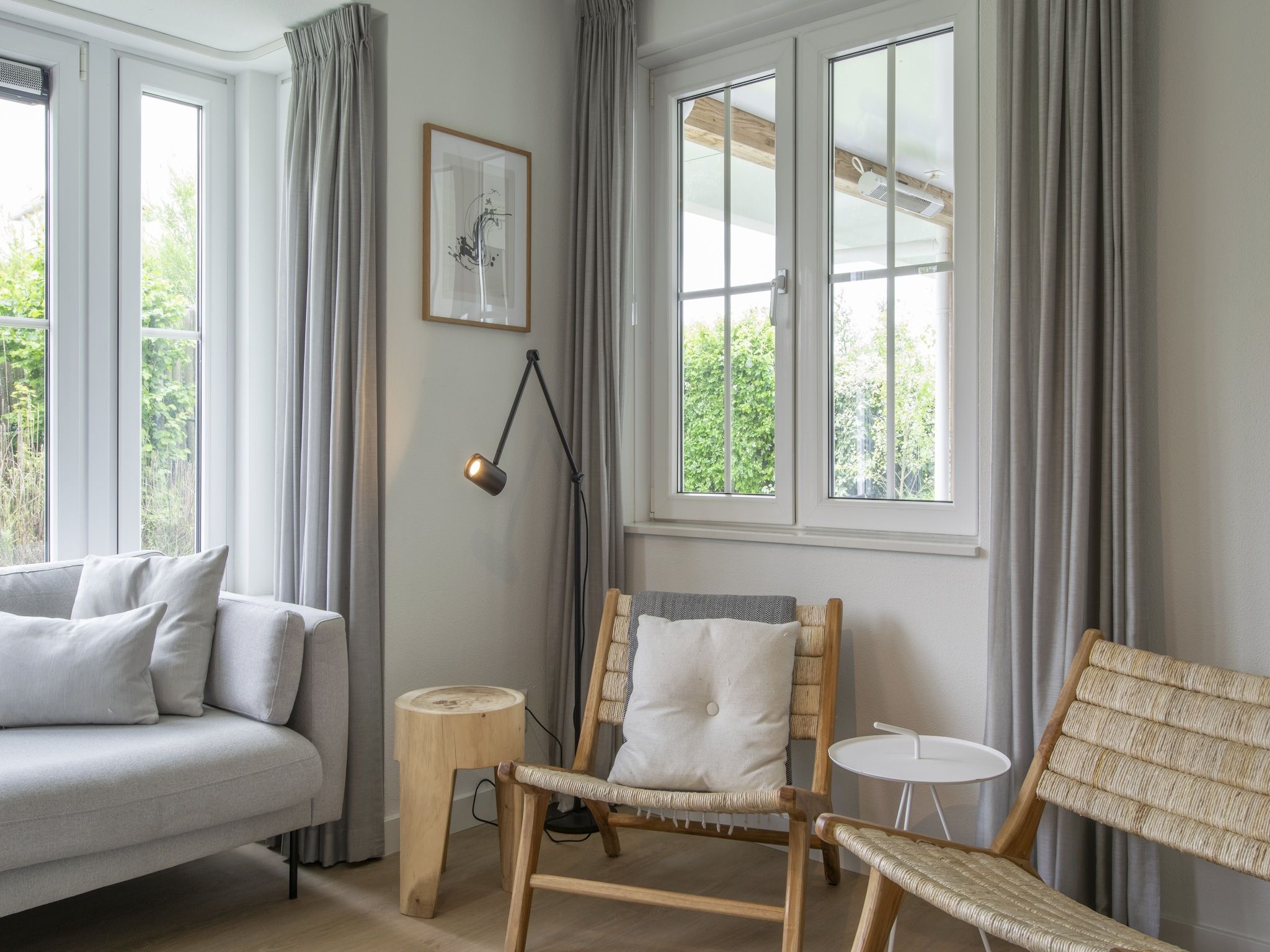 De woonkamer van Noordzee Résidence Cadzand-Bad 10 in Cadzand-Bad